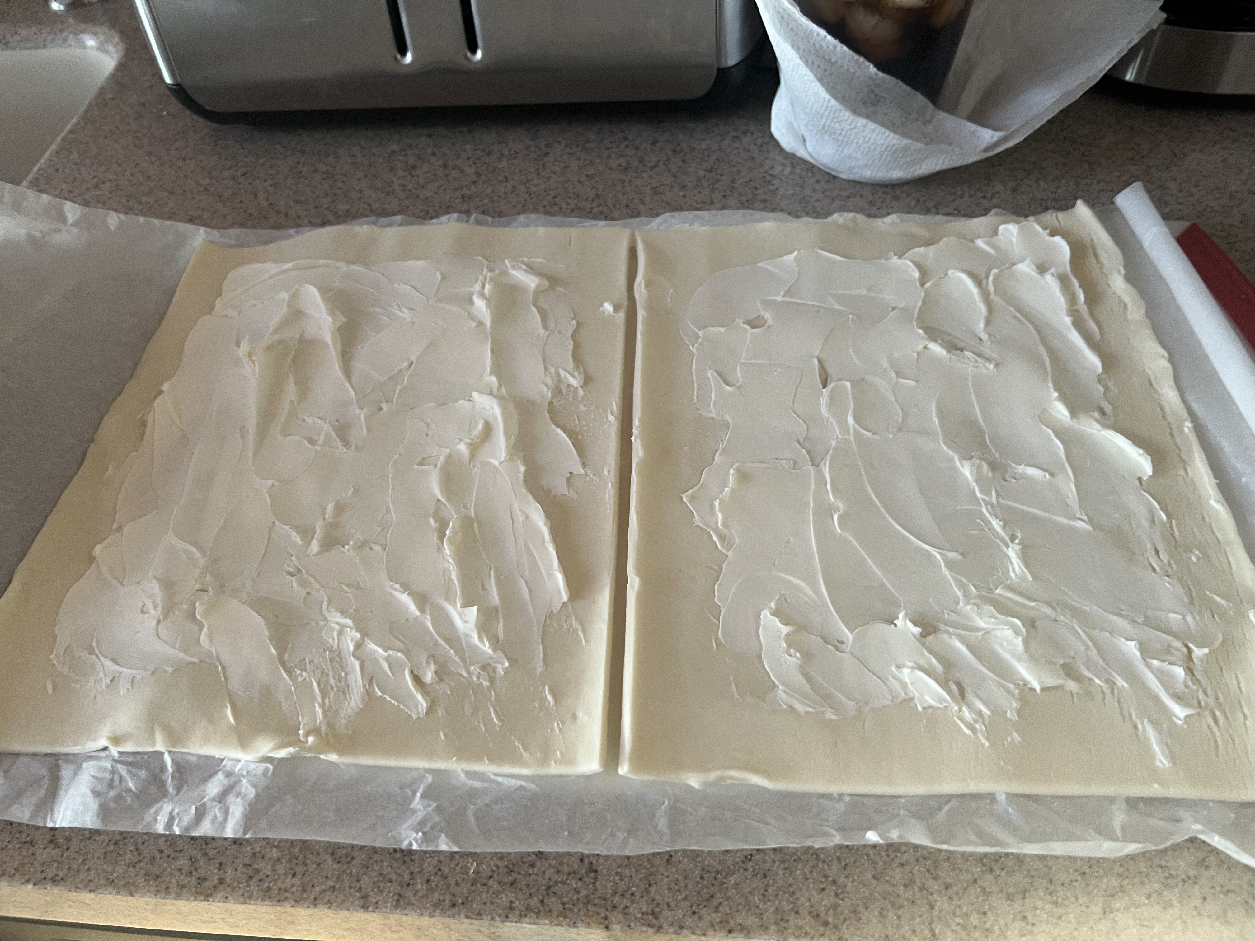 Chicken Fajita Stuffed Puff Pastry 