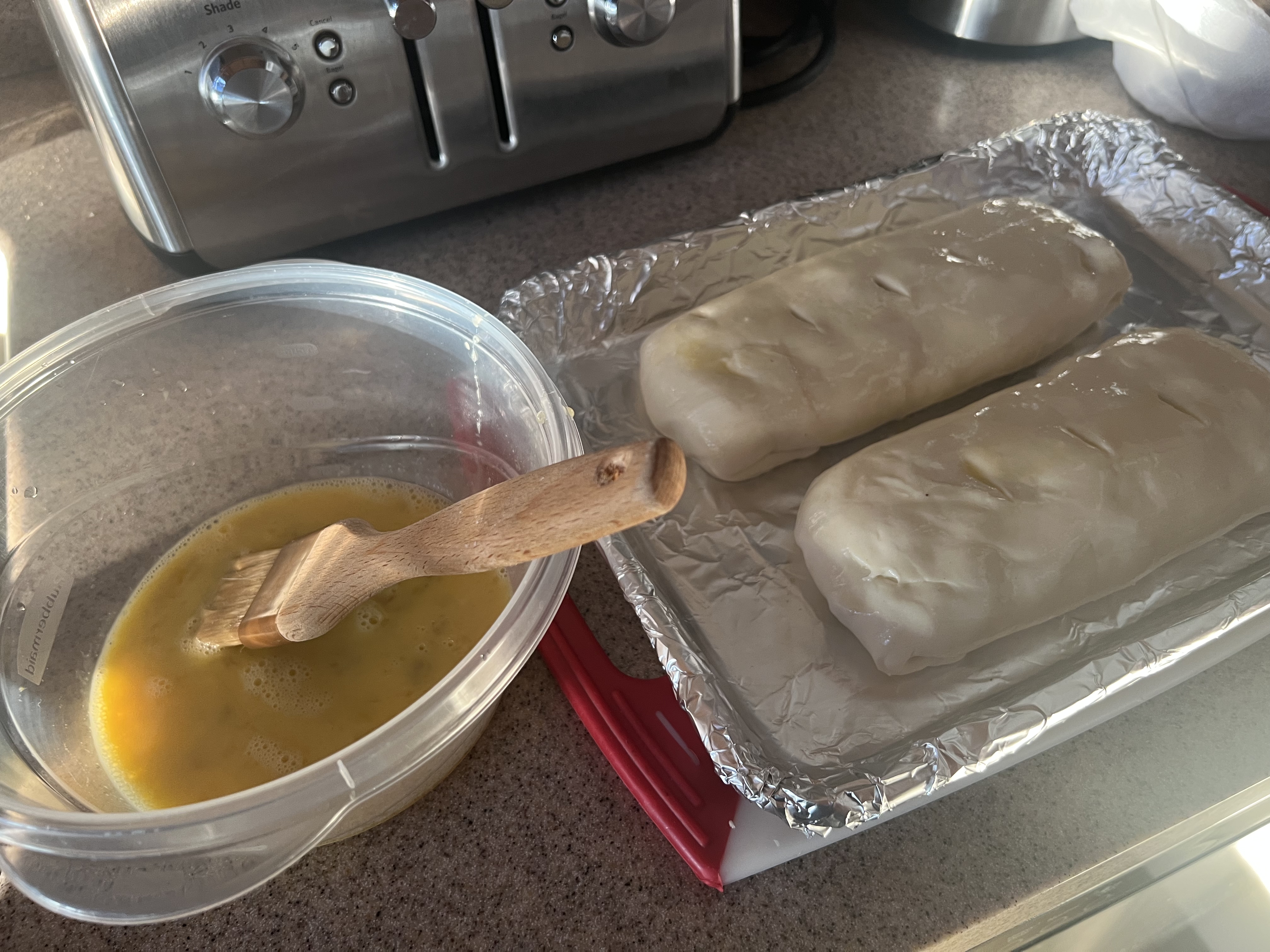 Chicken Fajita Stuffed Puff Pastry 