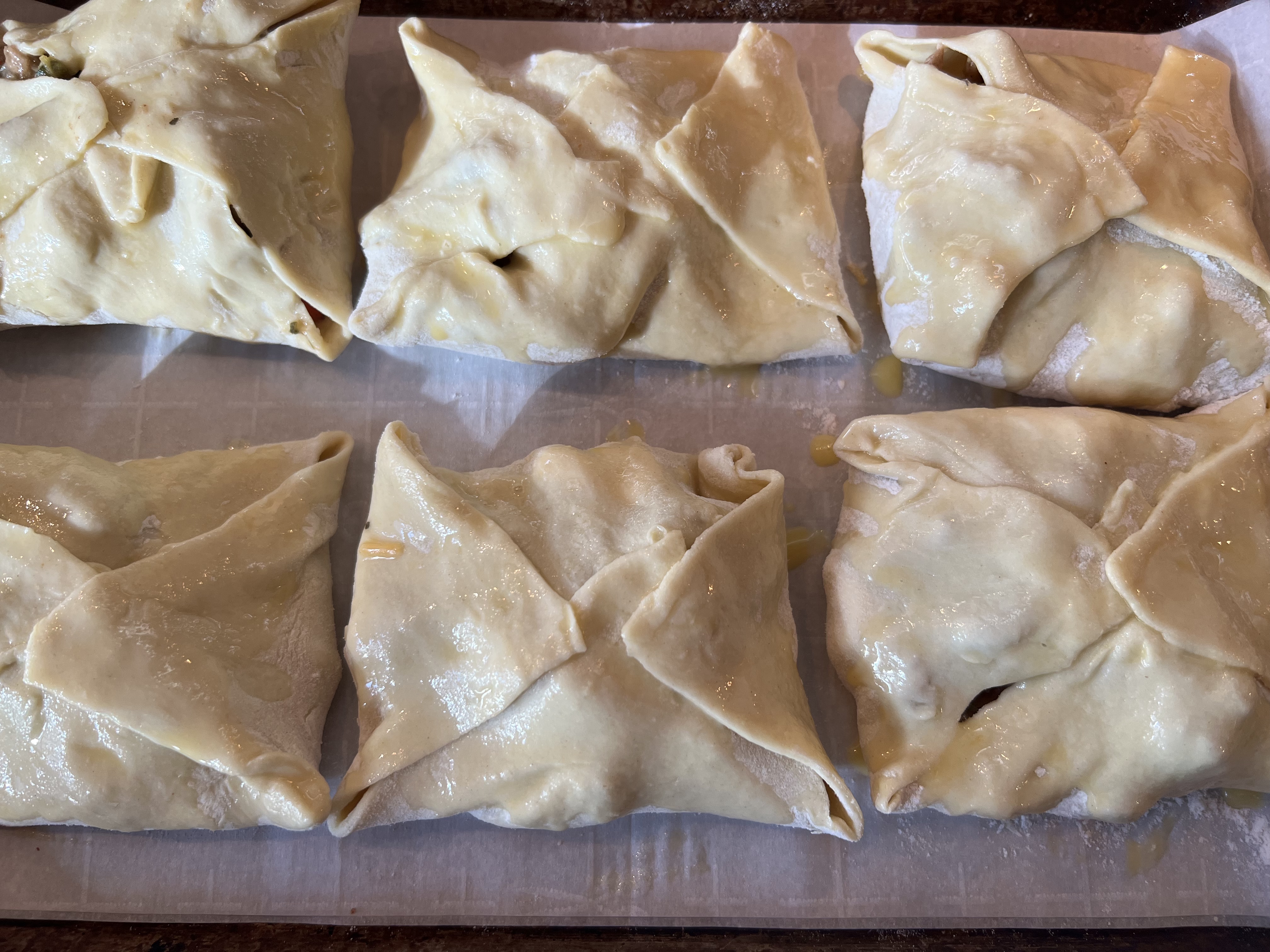Fajita Stuffed Puff Pastry