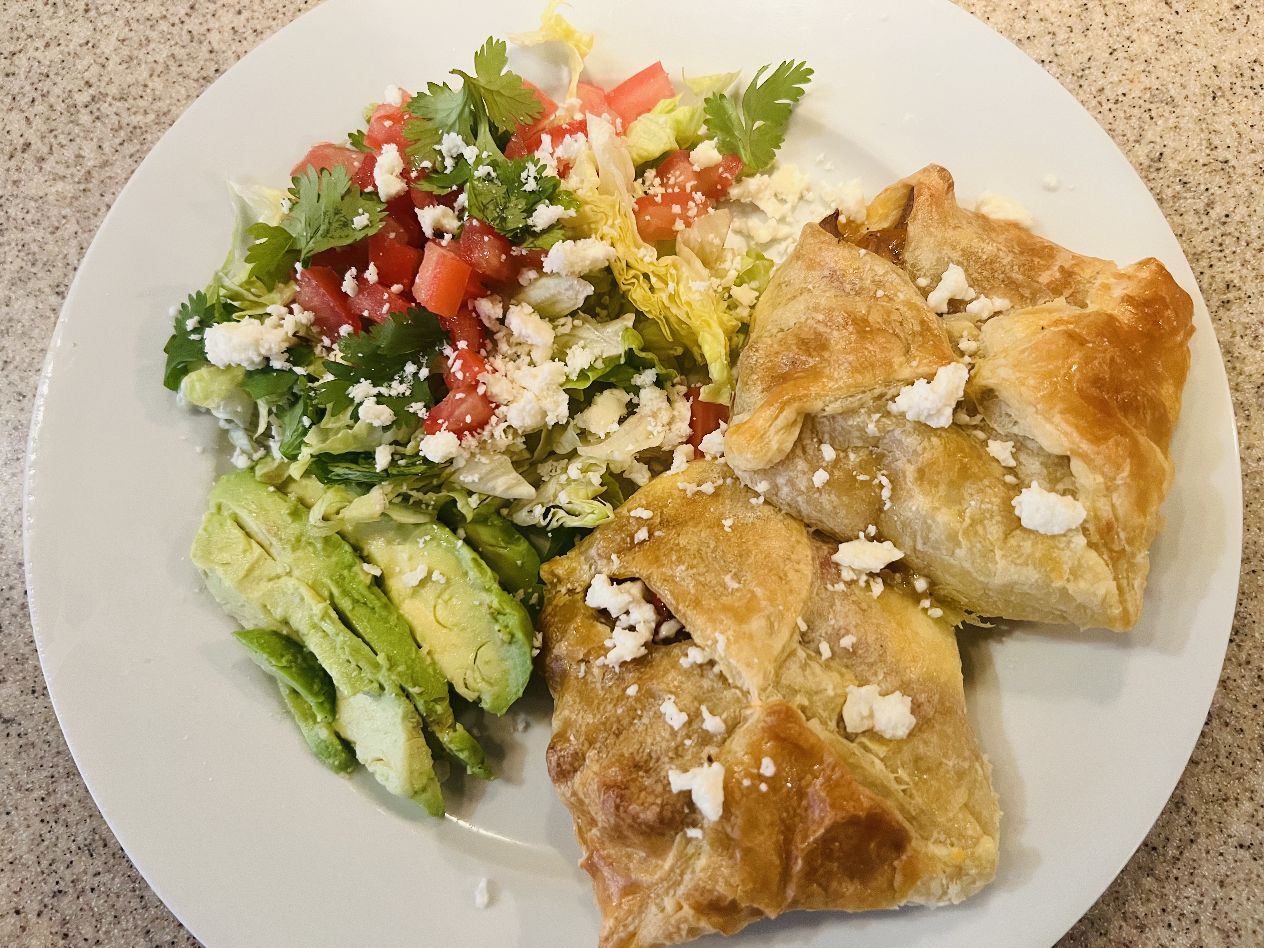 Mini Fajita Stuffed Puff Pastry