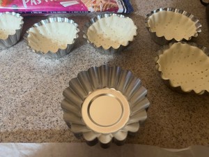 Mini Cannoli Cream Tarts