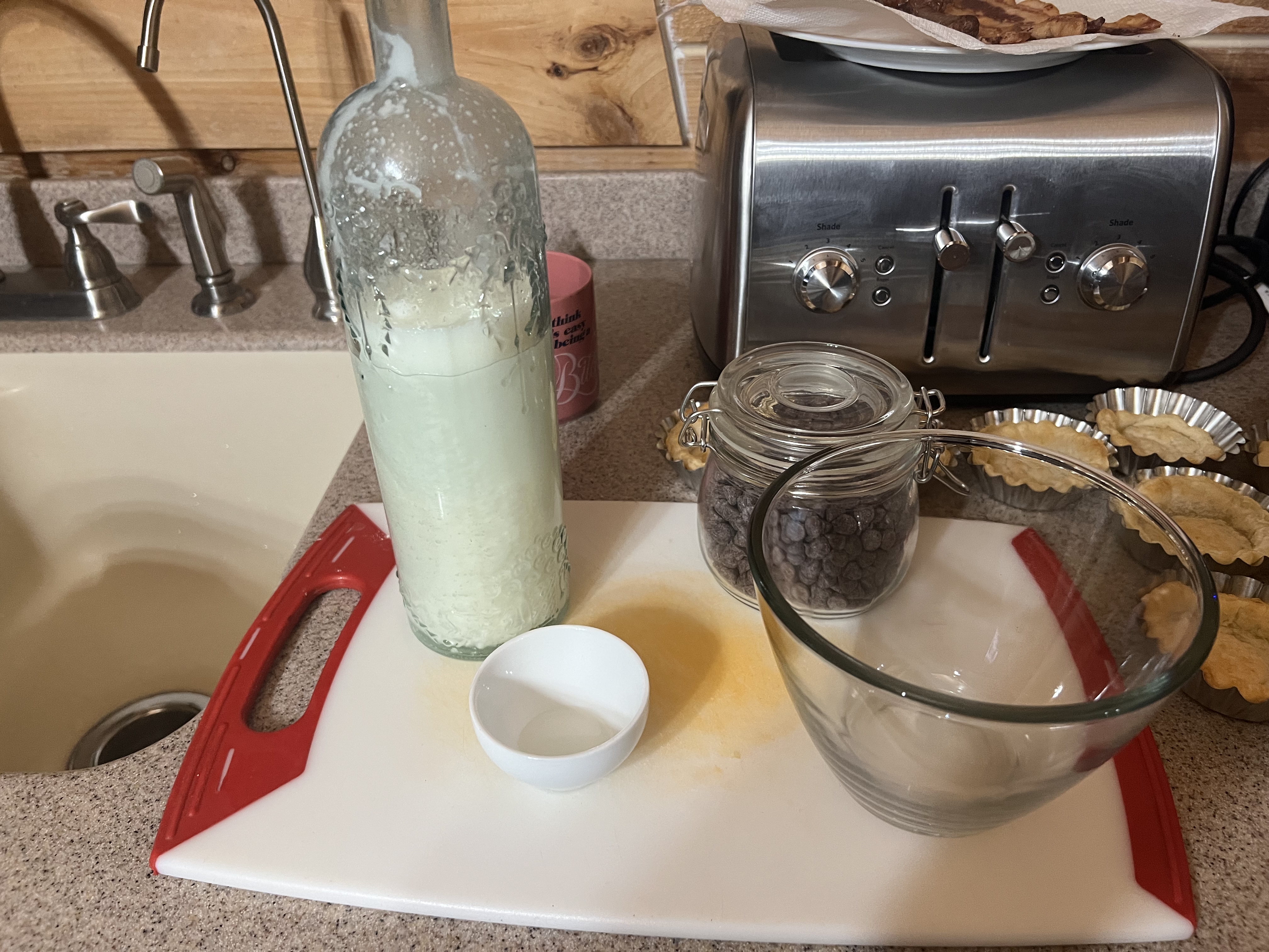 Mini Cannoli Cream Tarts