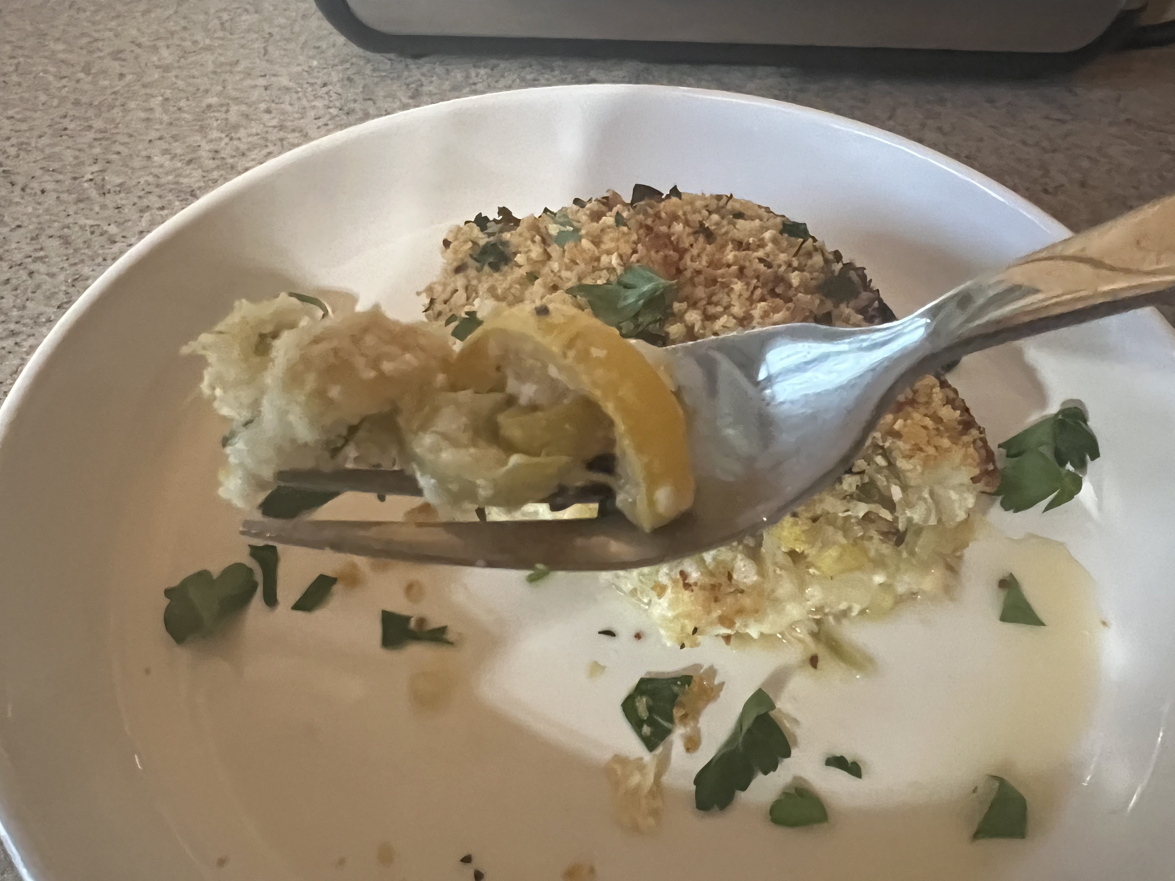 Summer Squash With Smoked Sausage Casserole