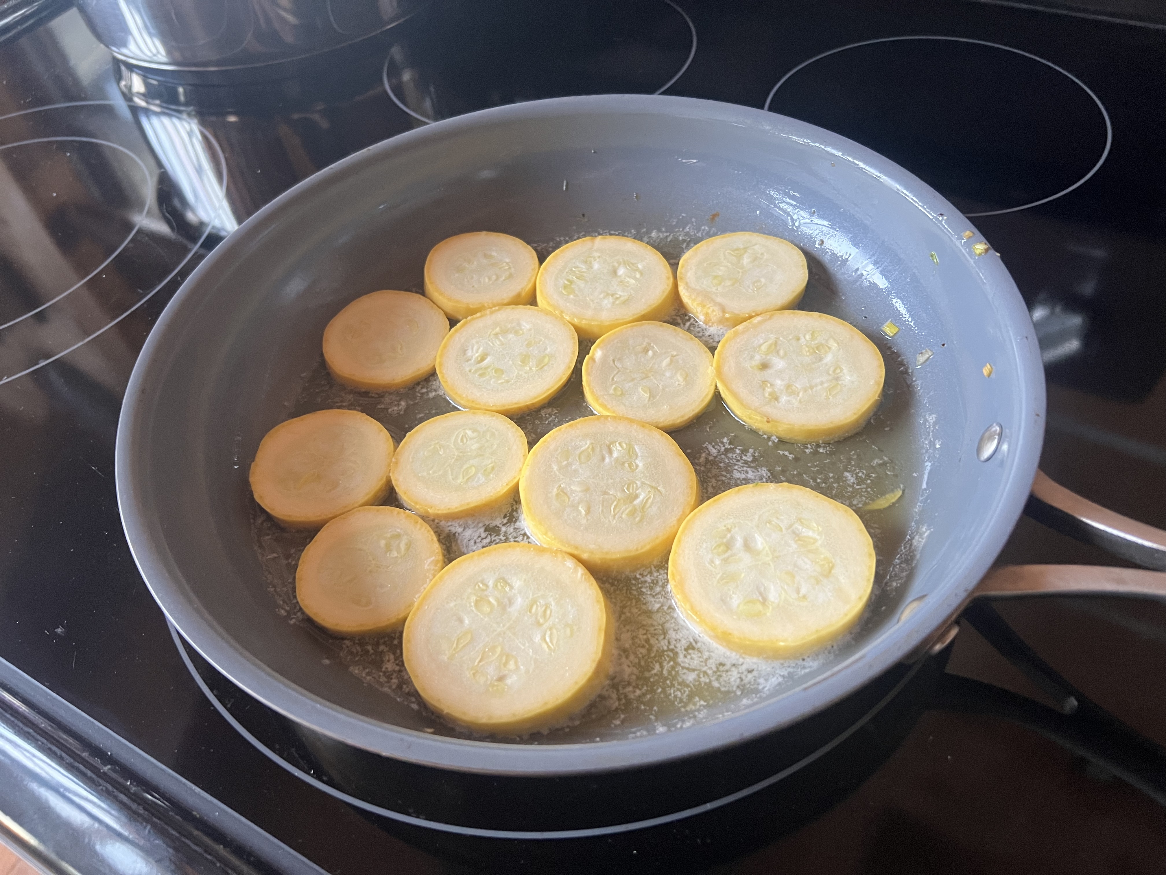 Summer Squash With Smoked Sausage Casserole