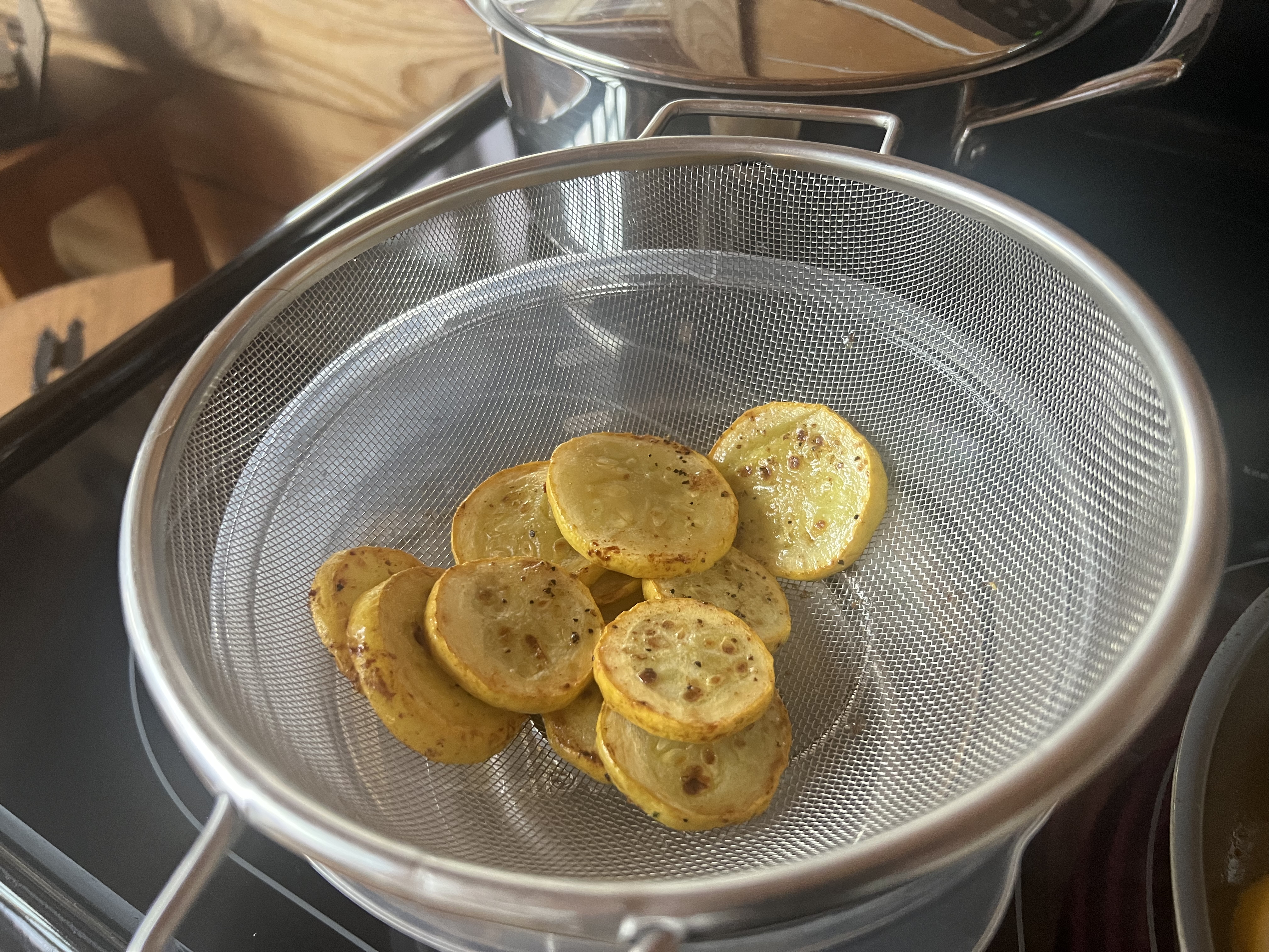 Summer Squash With Smoked Sausage Casserole