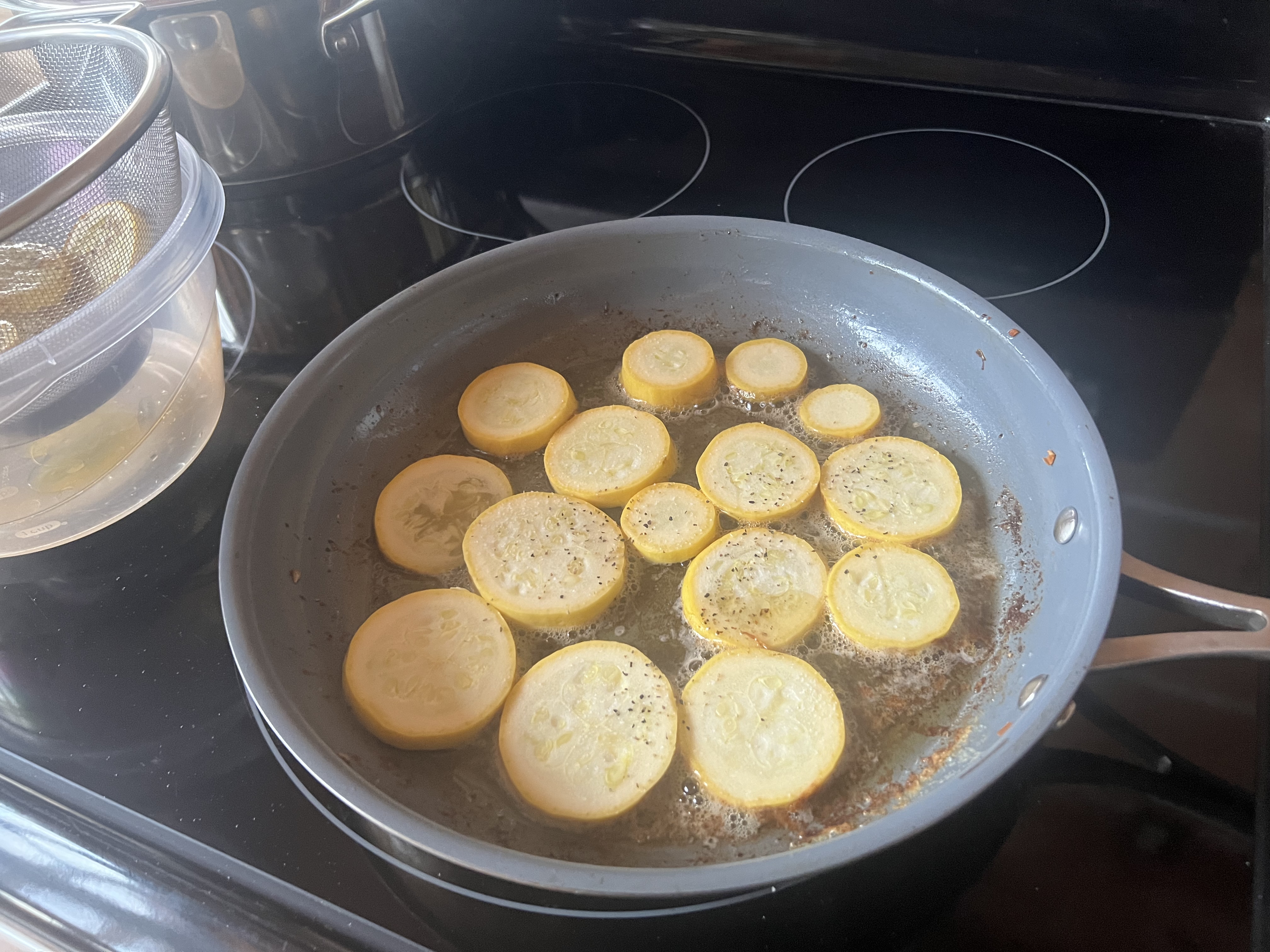 Summer Squash With Smoked Sausage Casserole