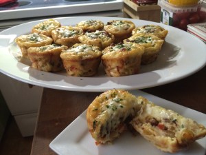 Sweet Italian Sausage Popovers