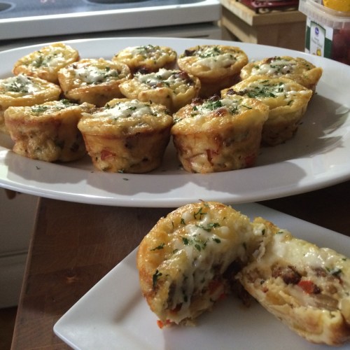 Sweet Italian Sausage Popovers