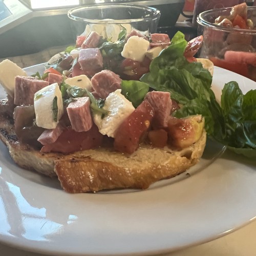 Heirloom Tomato Bruschetta