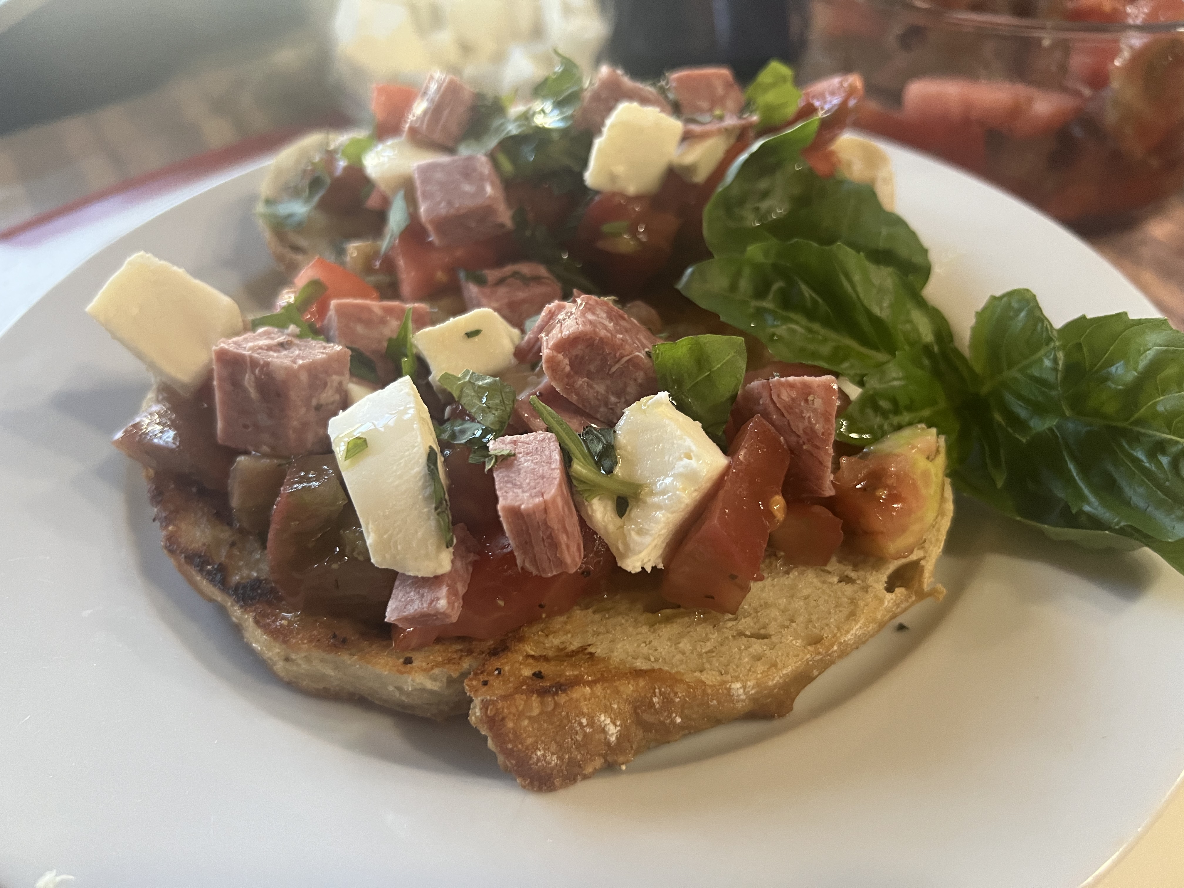 Heirloom Tomato Bruschetta