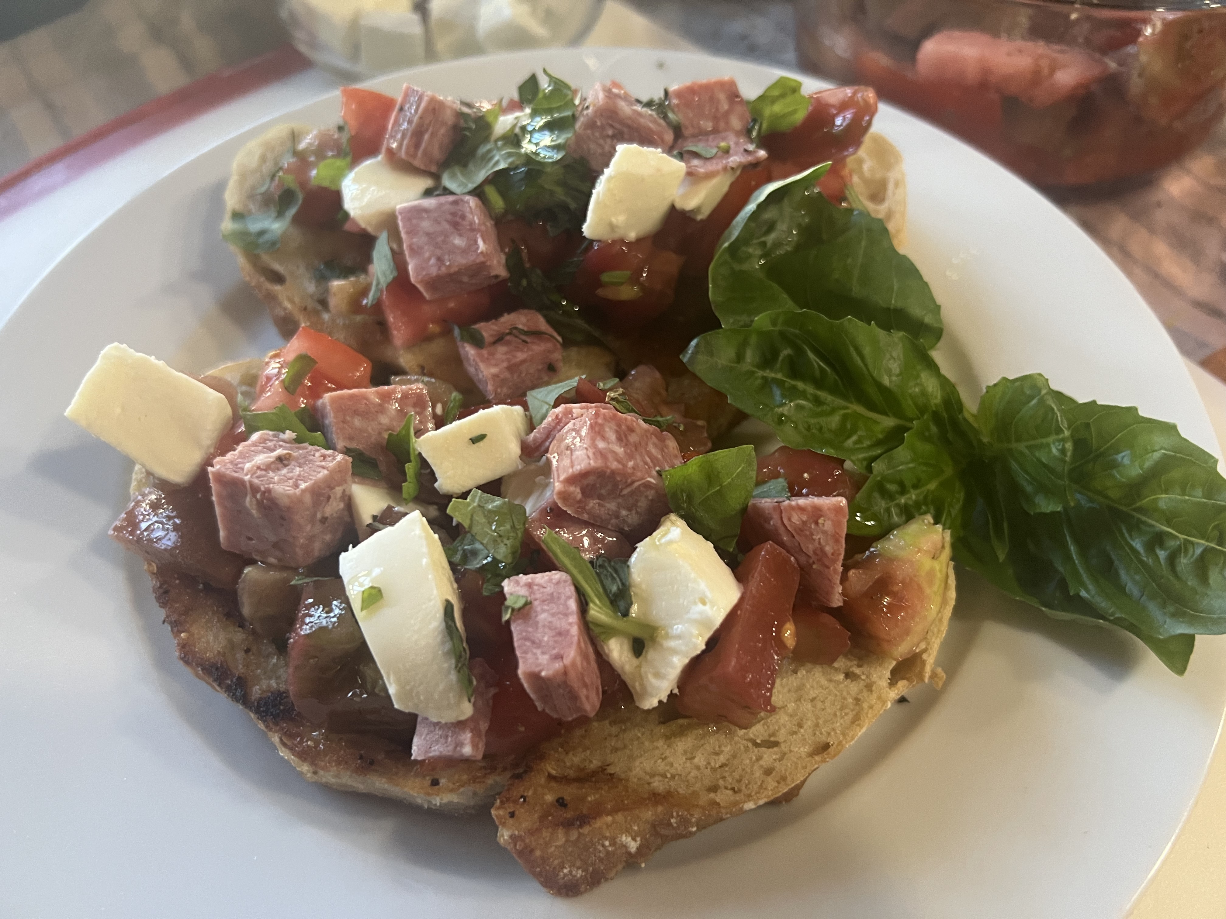 Heirloom Tomato Bruschetta