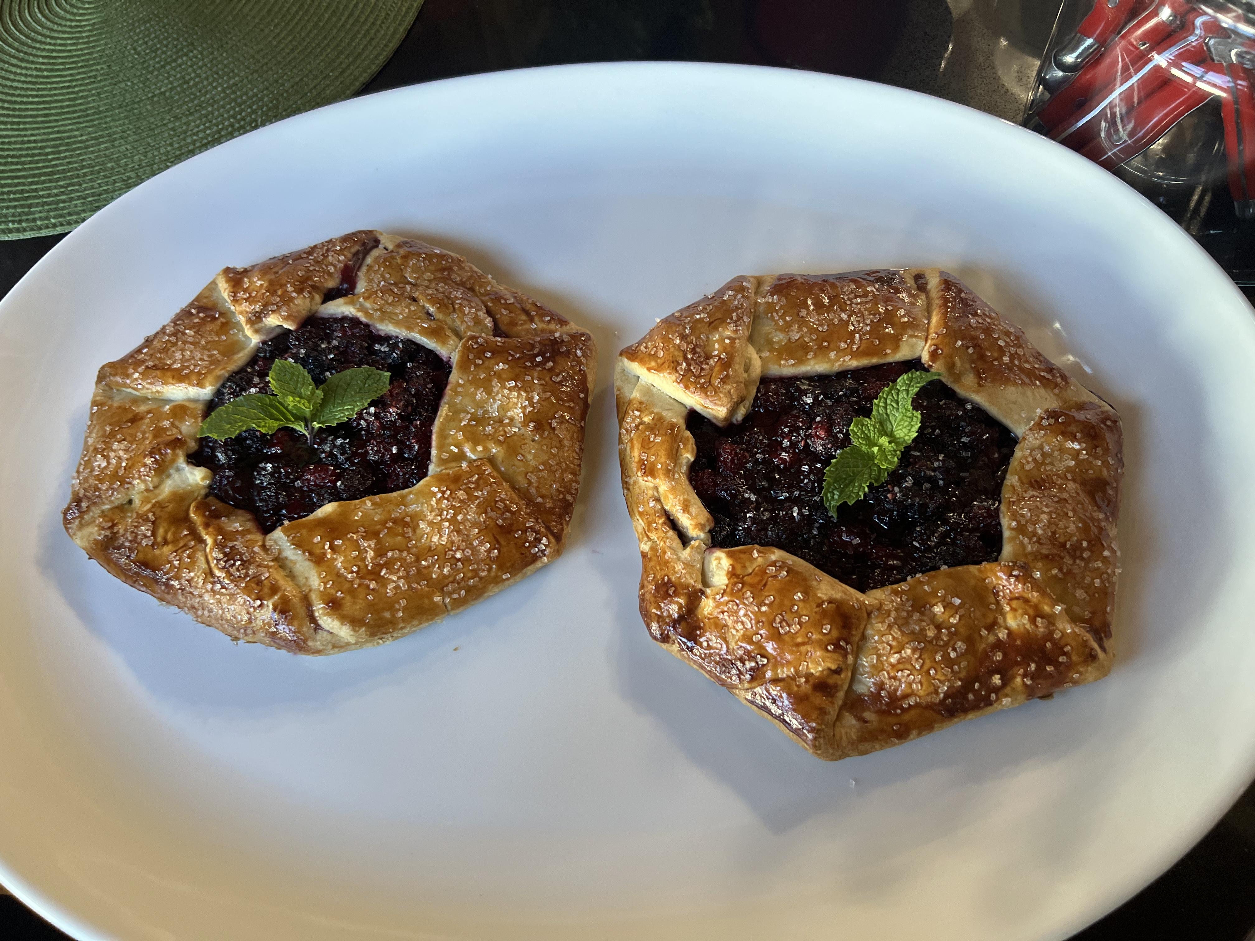 Wild Blackberry Galette