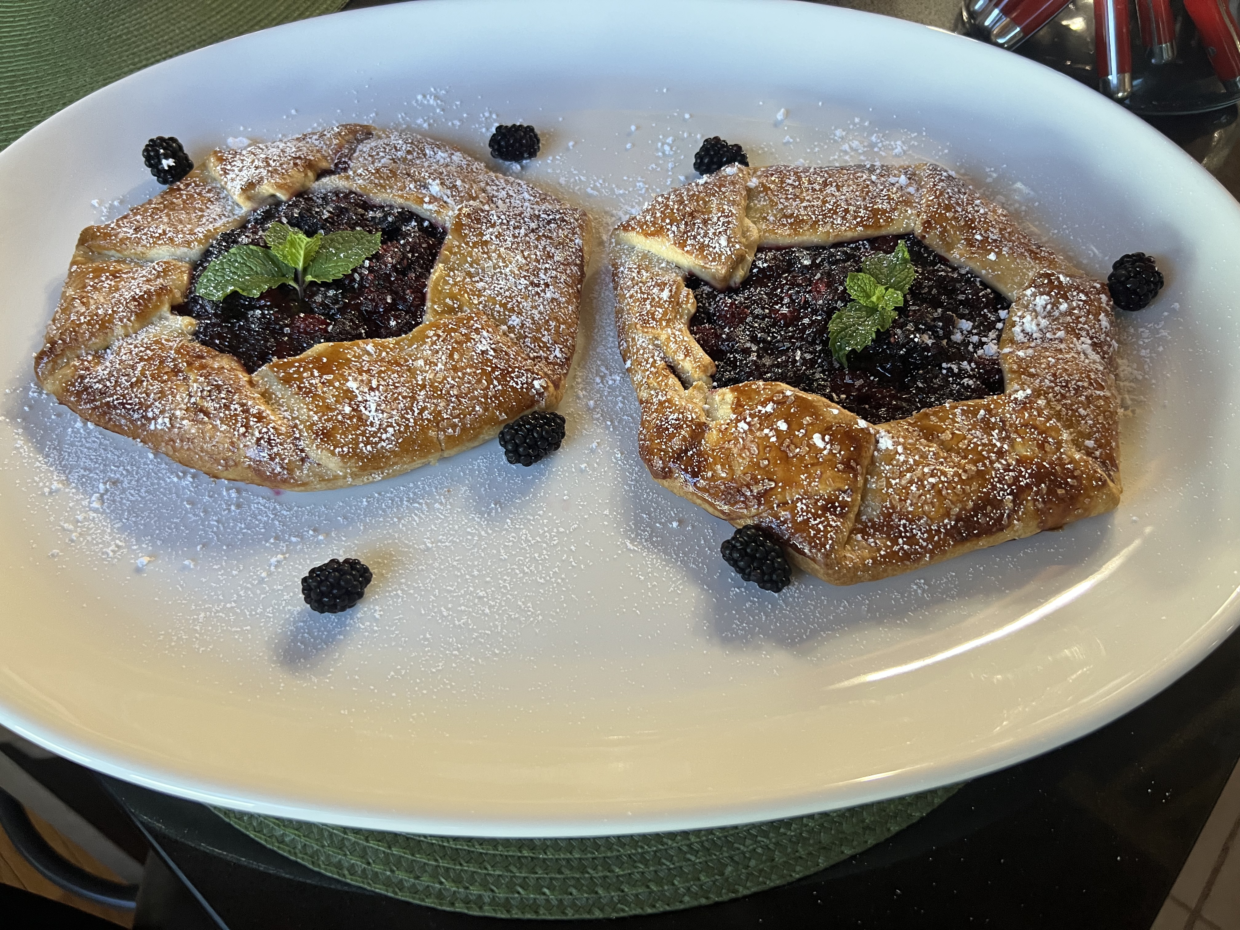 Wild Blackberry Galette