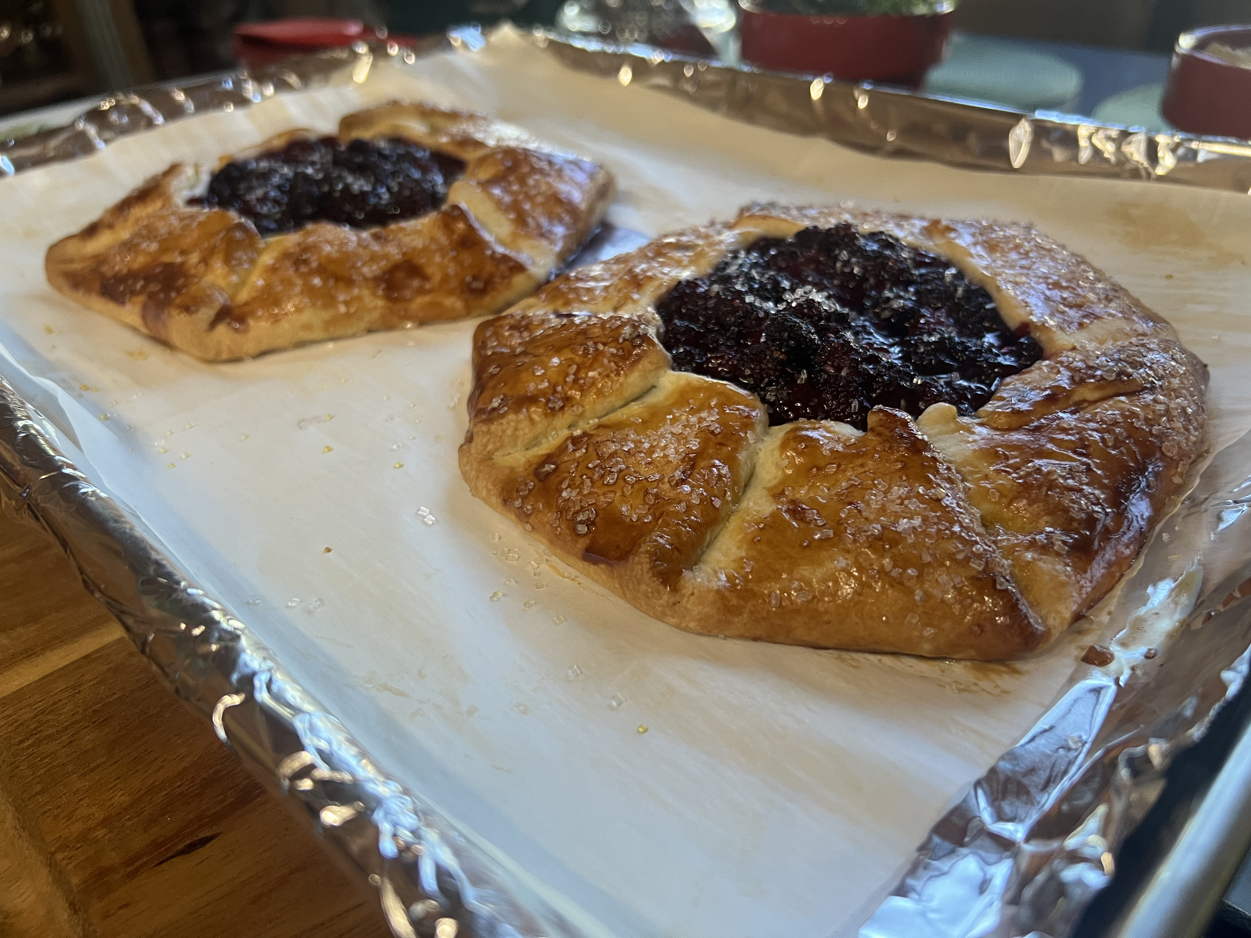 Wild Blackberry Galette