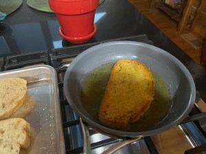 Avocado And Ricotta Cream Bruschetta