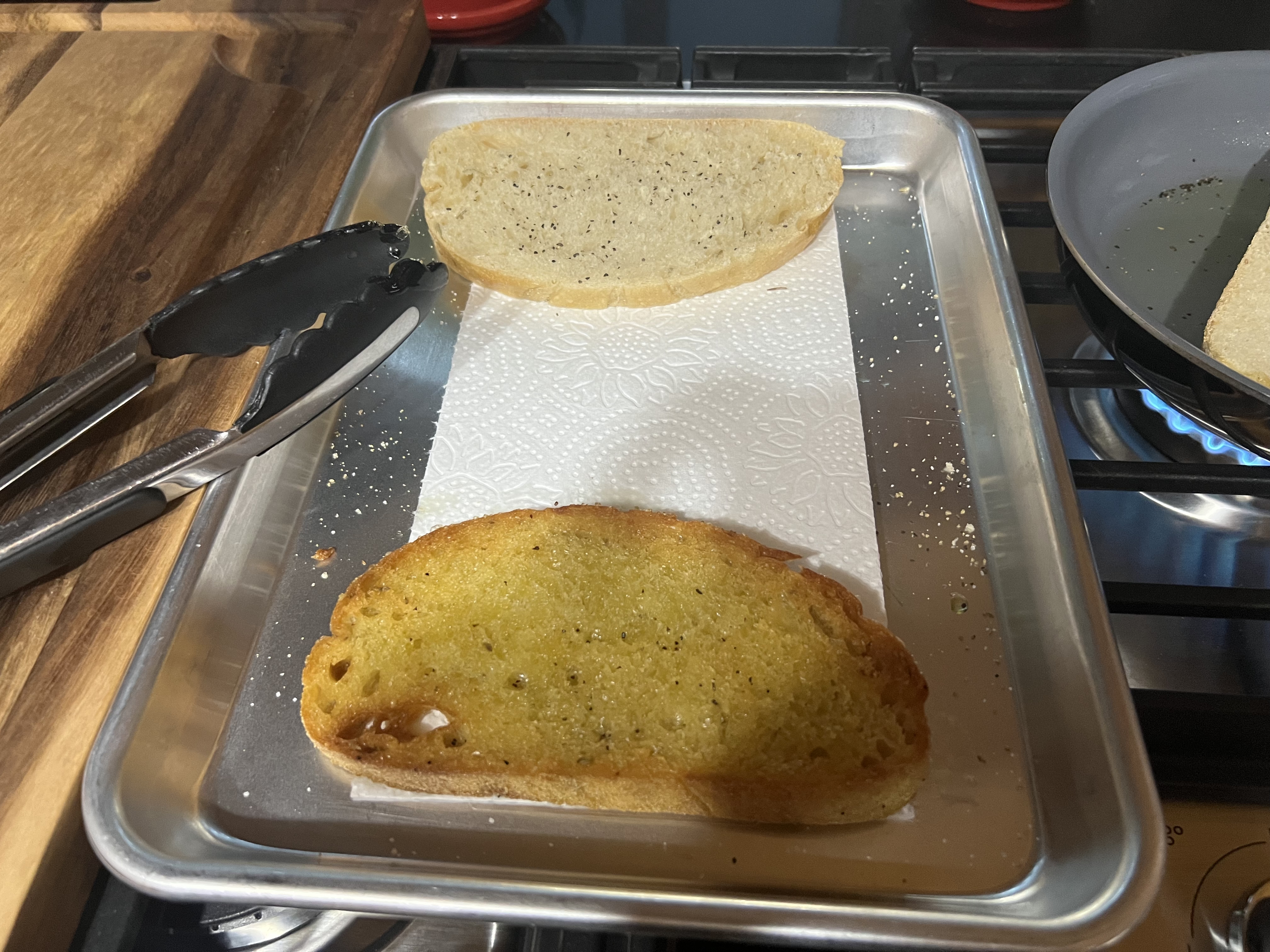 Avocado And Ricotta Cream Bruschetta 