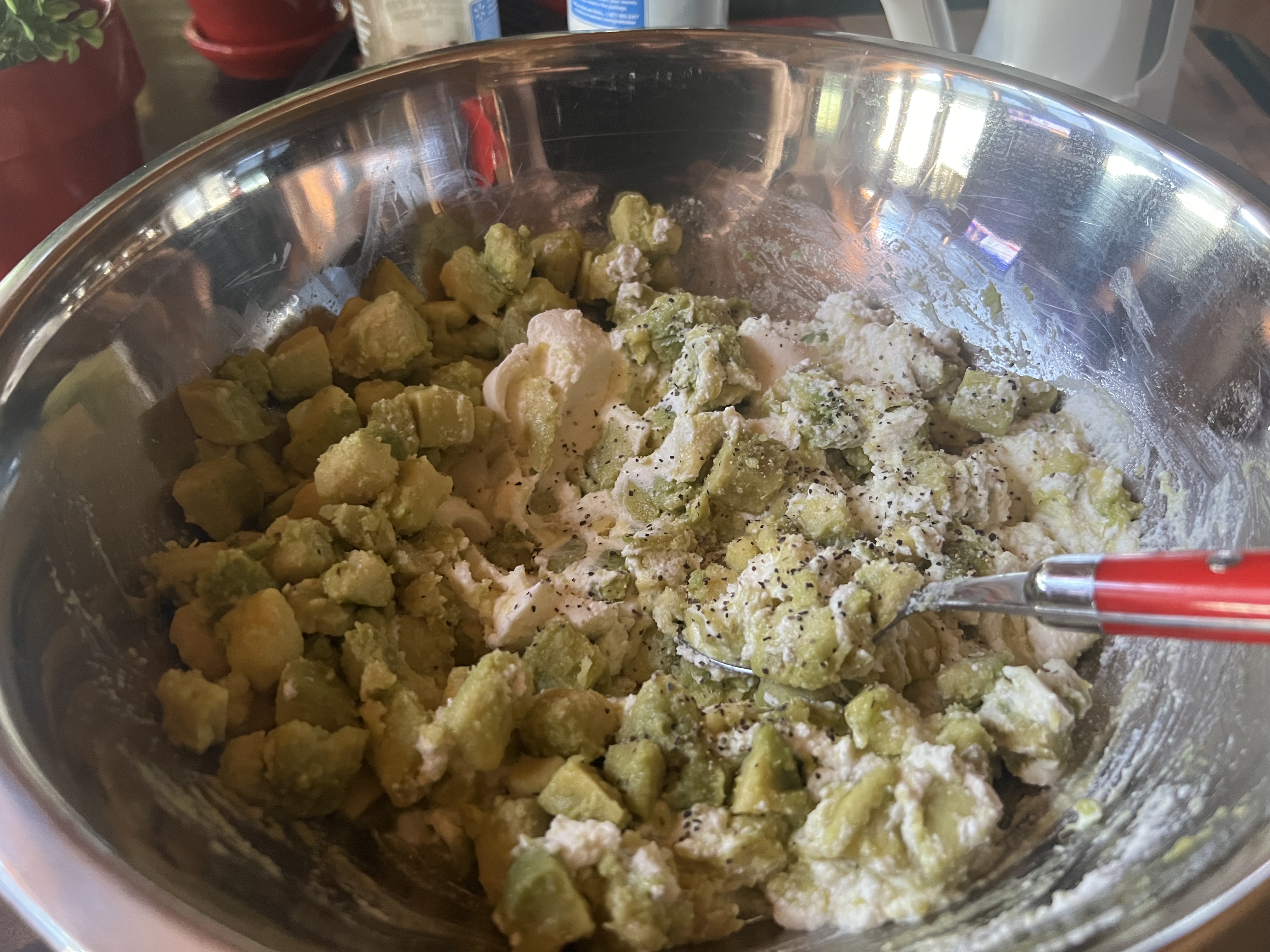 Avocado And Ricotta Cream Bruschetta