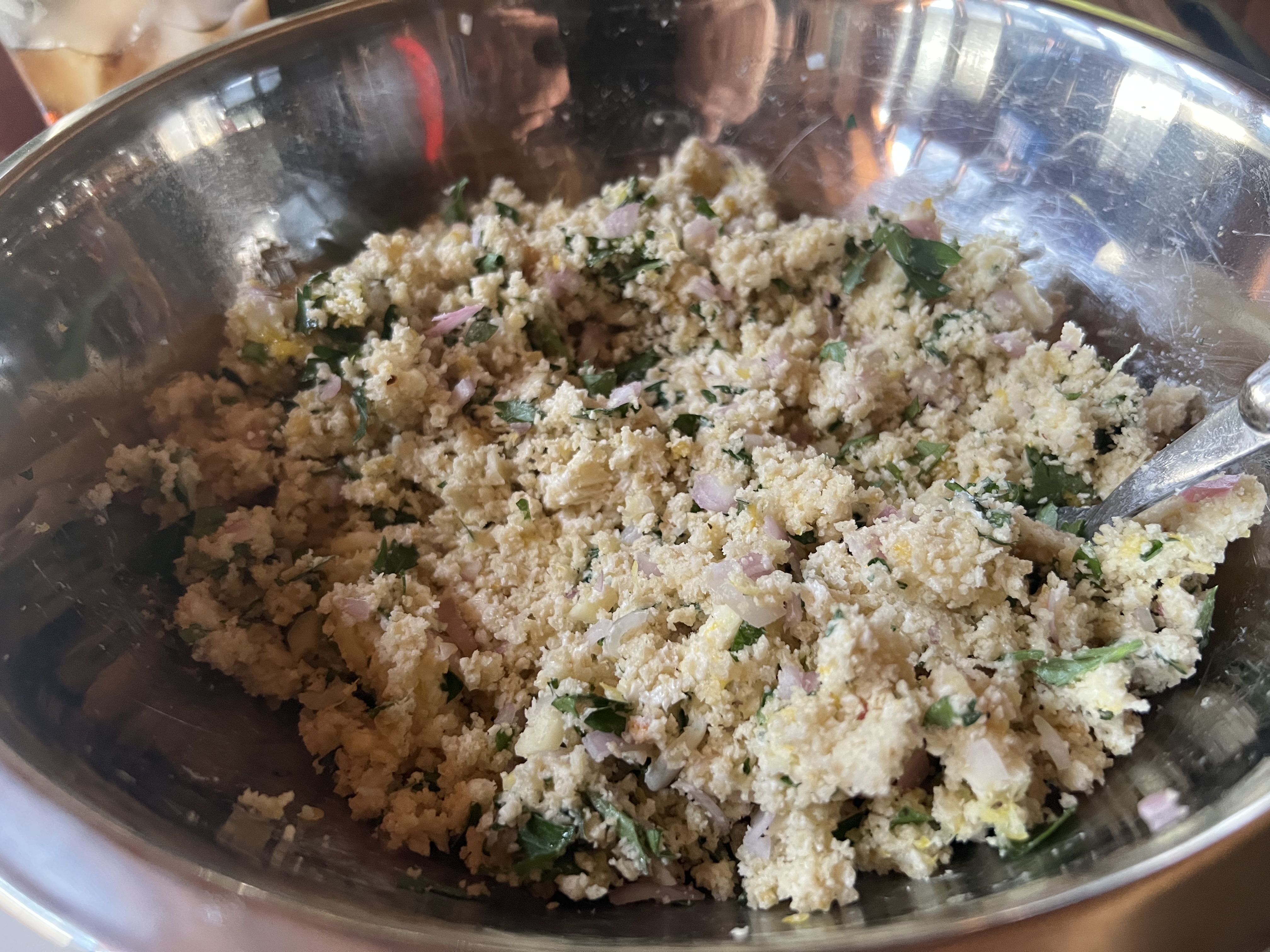 Oven Baked Shrimp Scampi