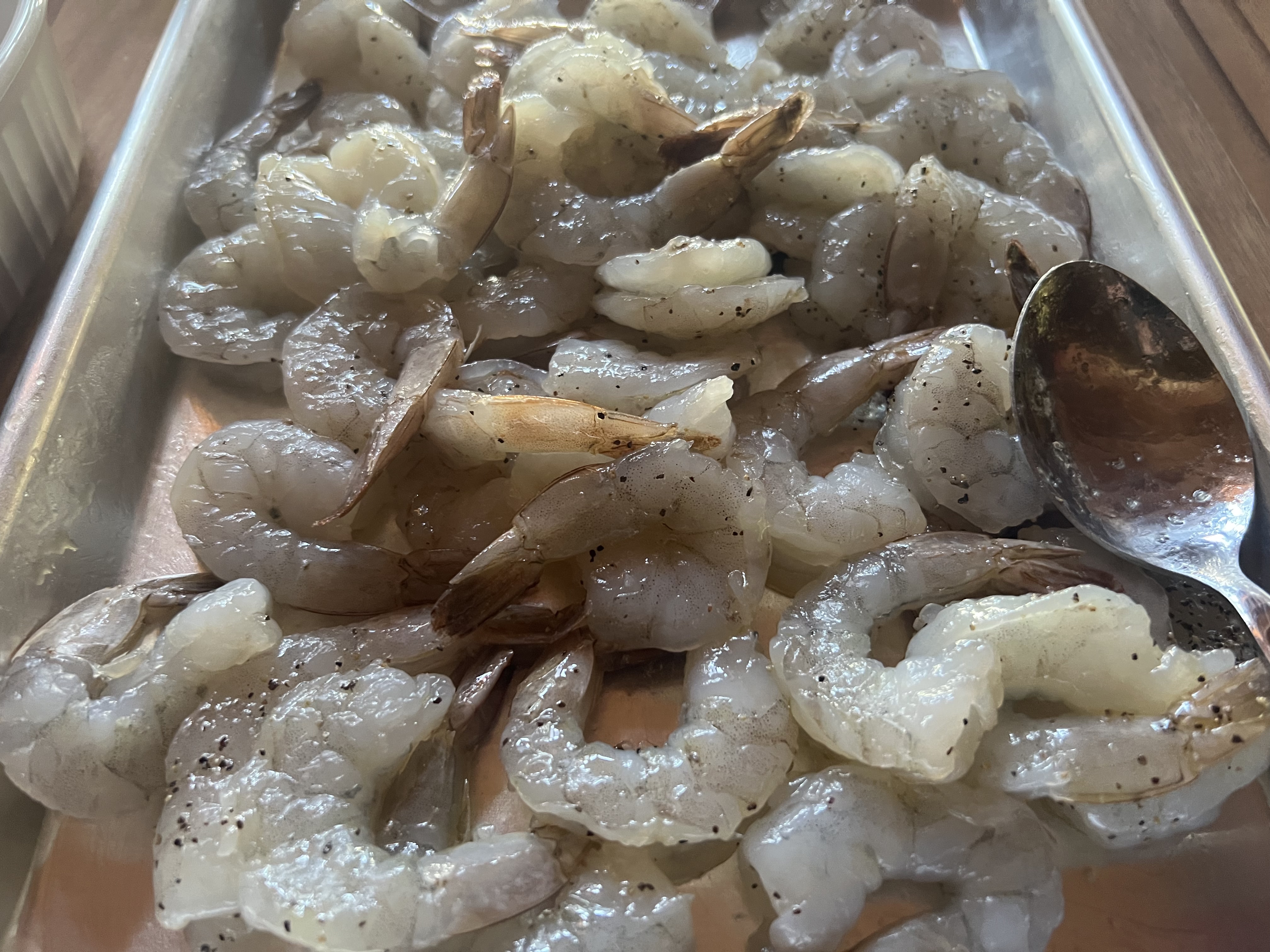 Oven Baked Shrimp Scampi