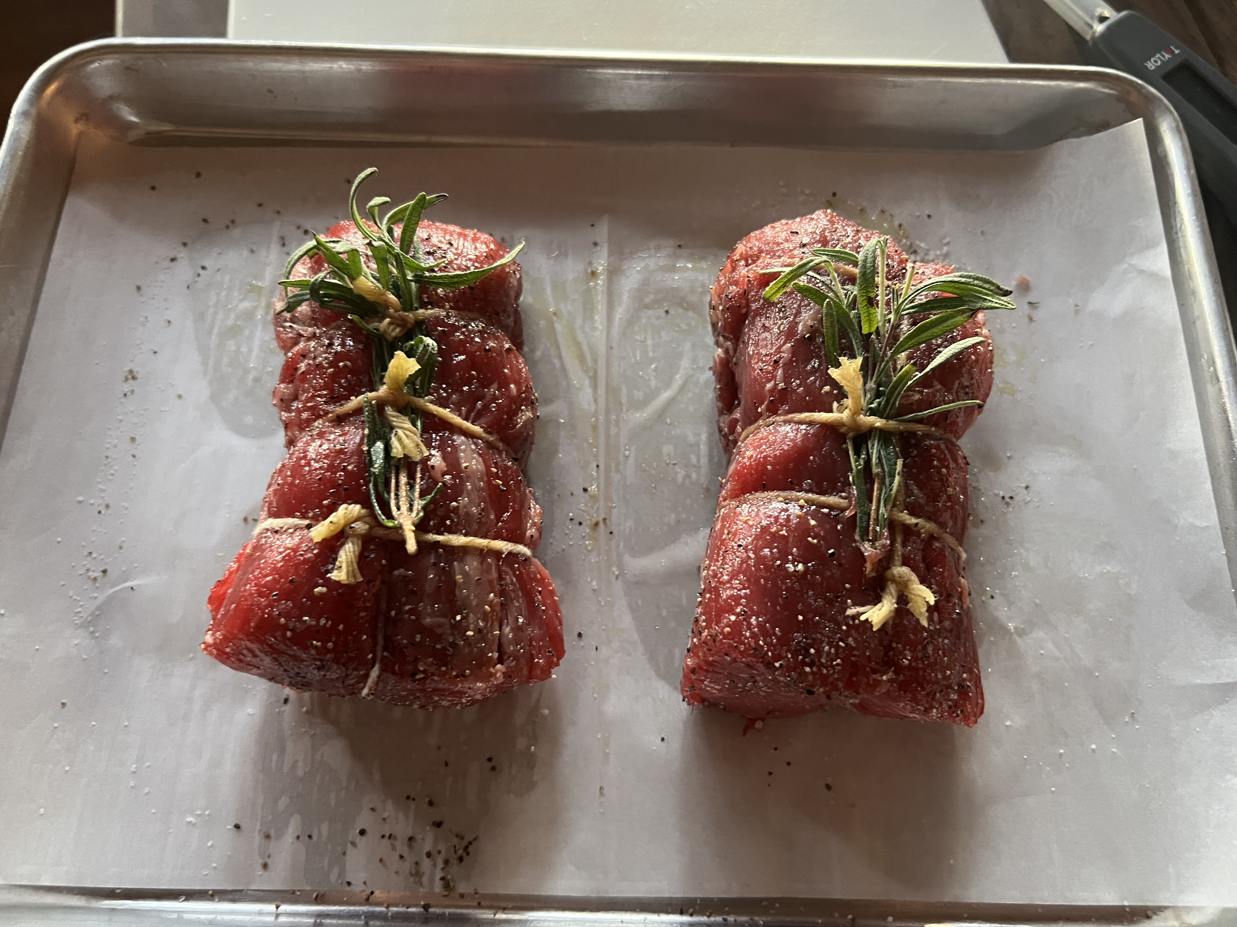 Slow Roasted Beef Tenderloin