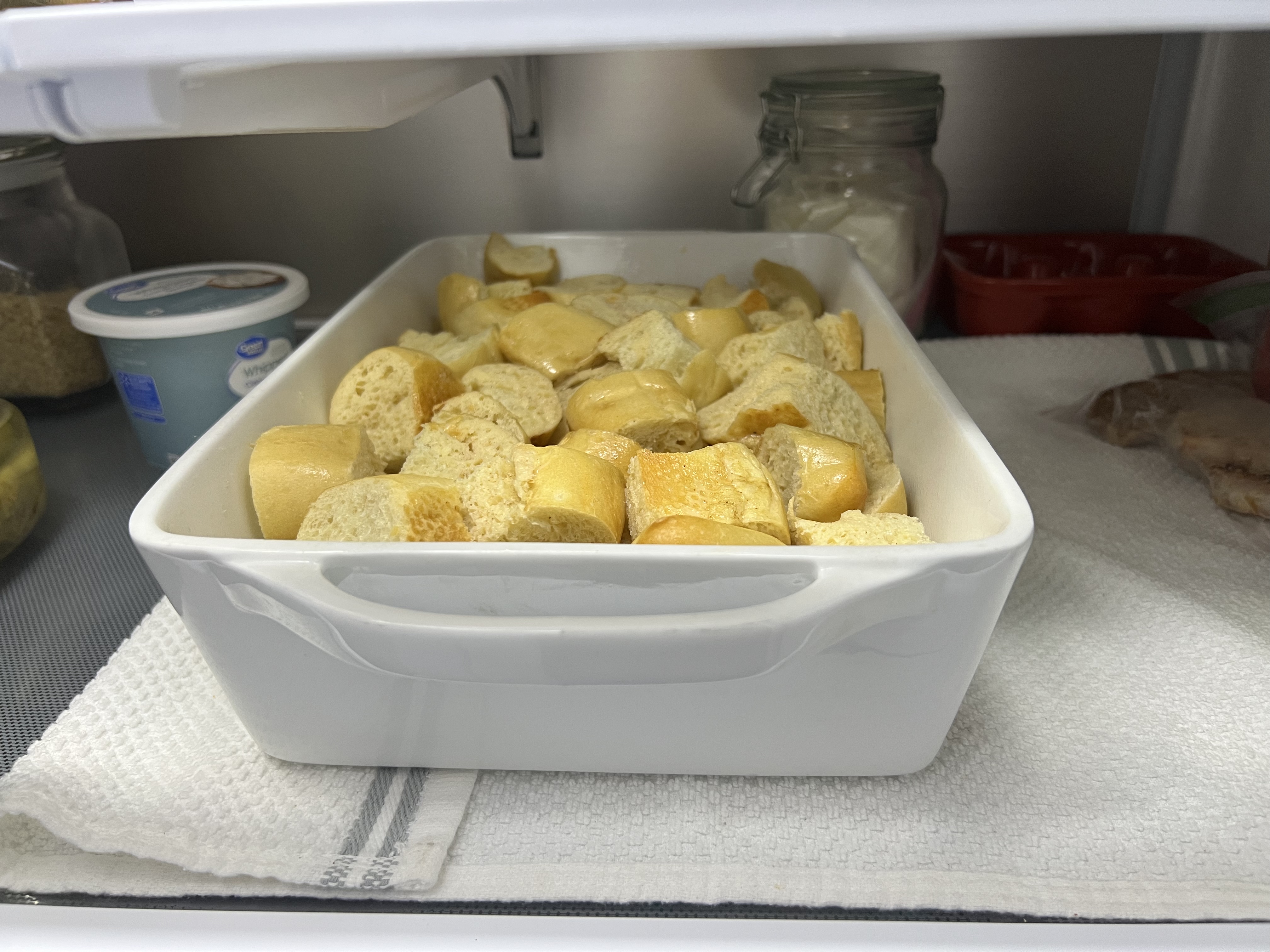 Bread Pudding With Vanilla Sauce