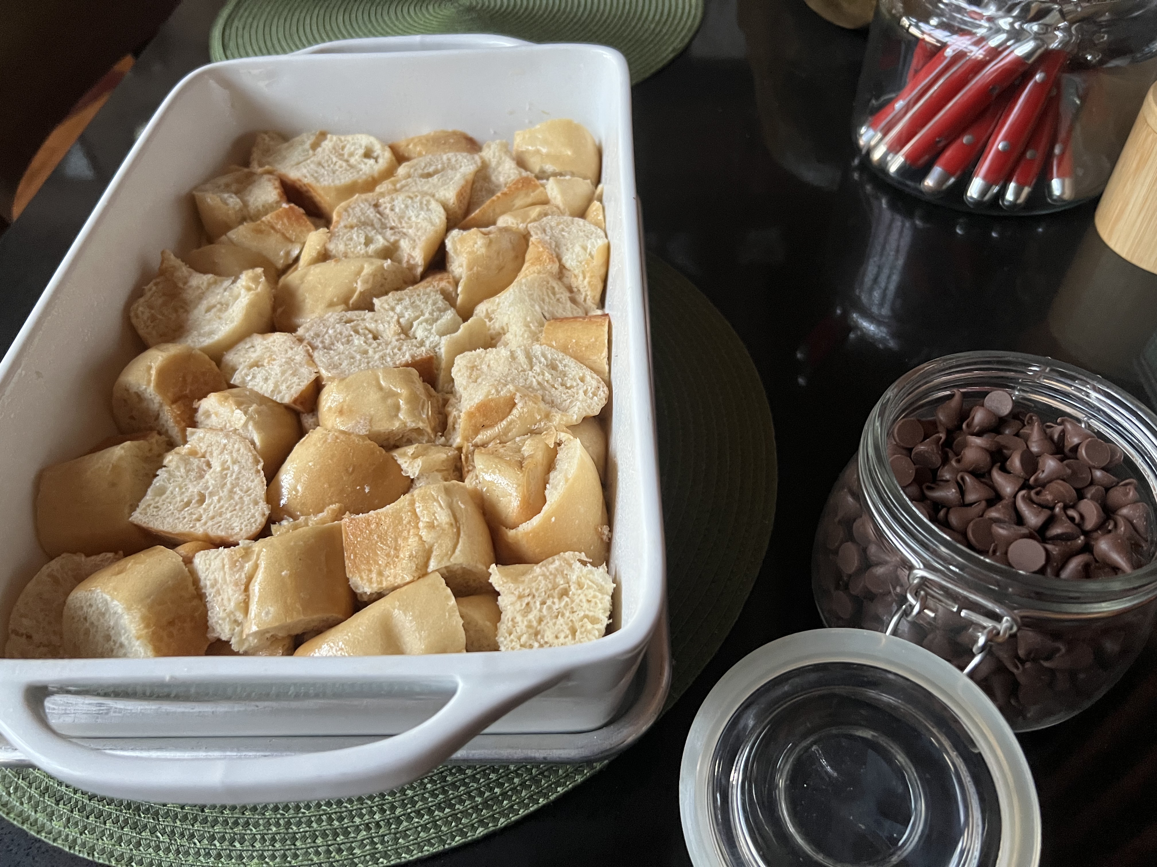 Bread Pudding With Vanilla Sauce