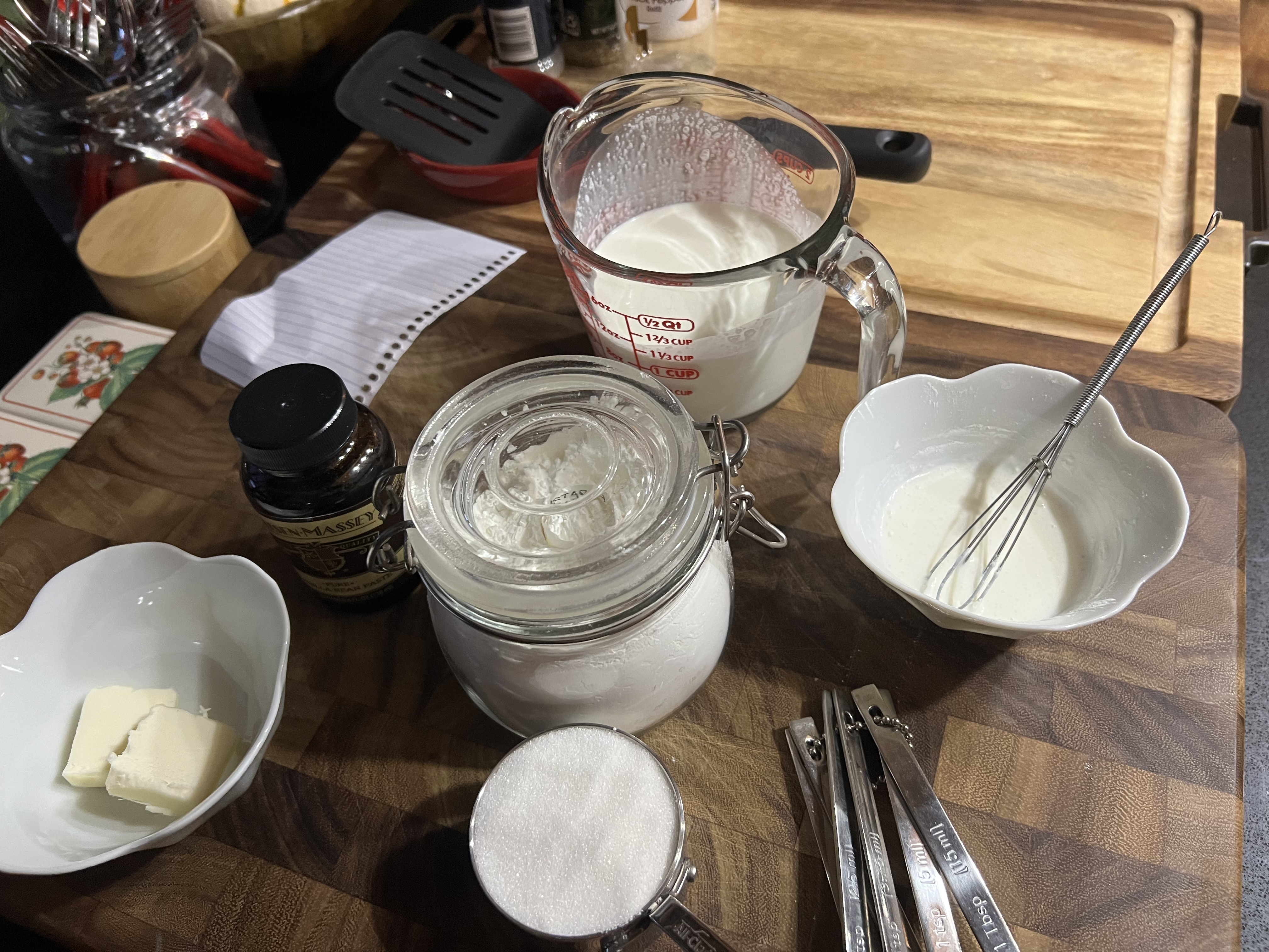 Bread Pudding With Vanilla Sauce