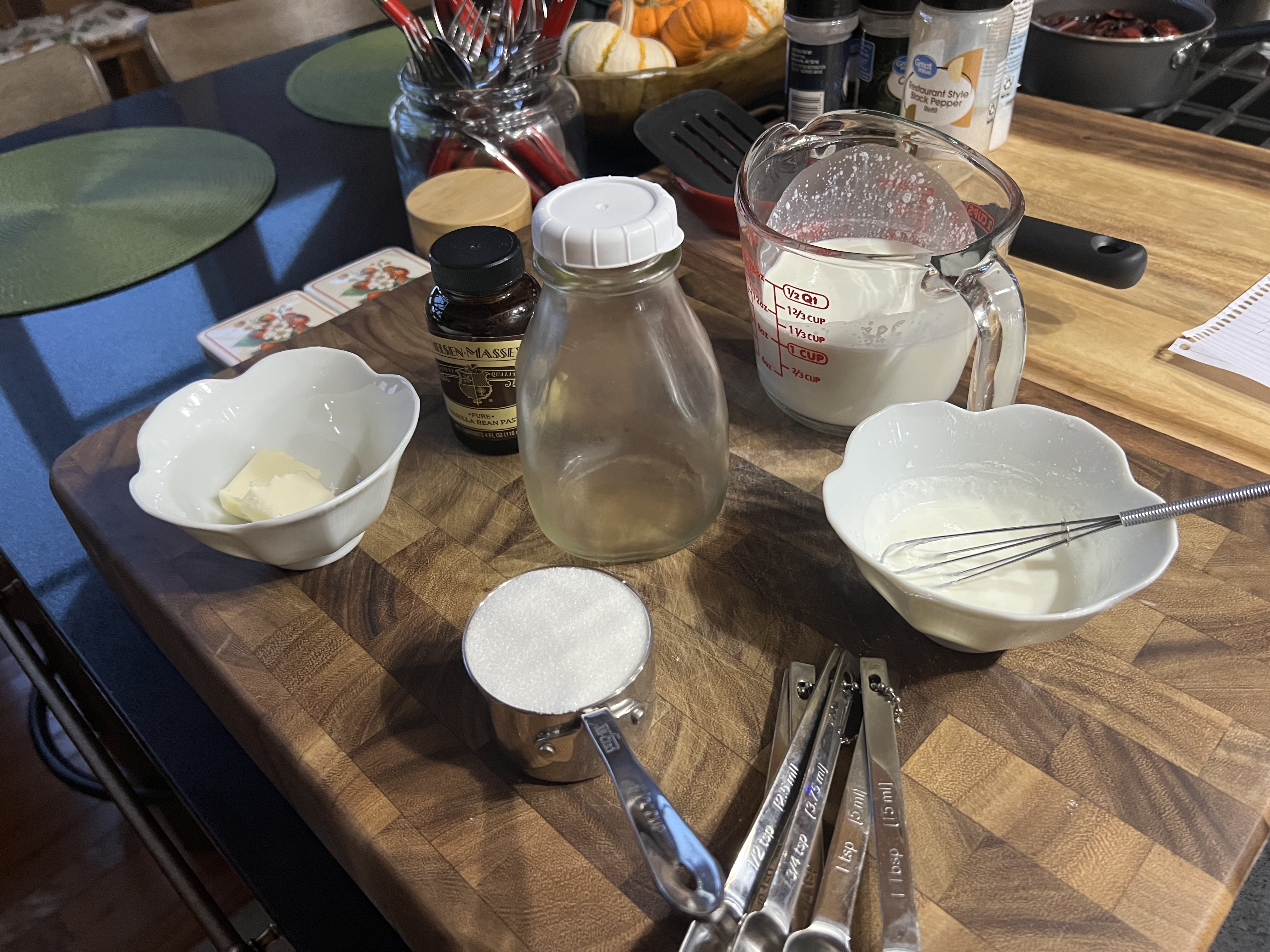 Bread Pudding With Vanilla Sauce