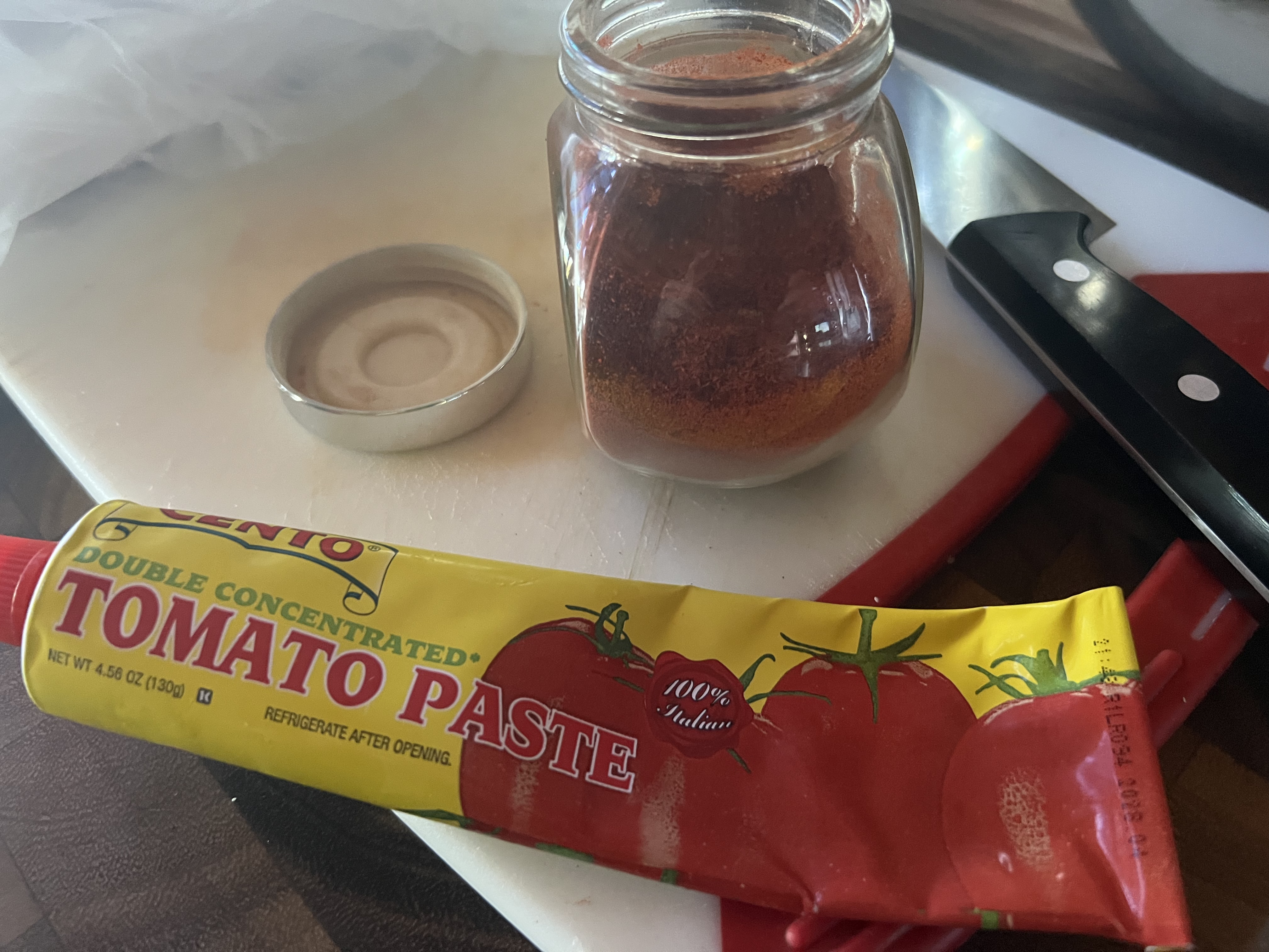 Stuffed Bell Peppers With Tomato Jus