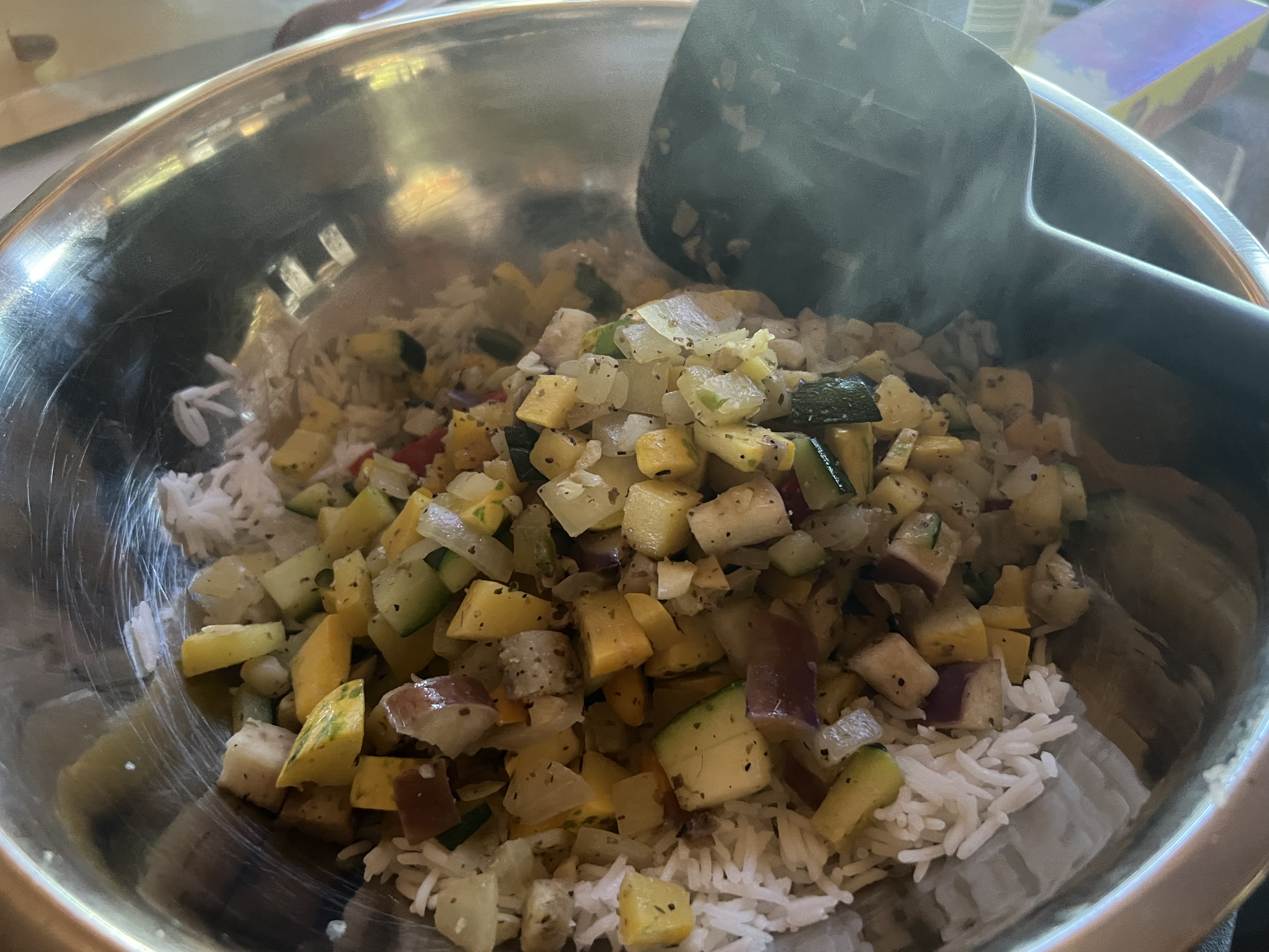 Stuffed Bell Peppers With Tomato Jus