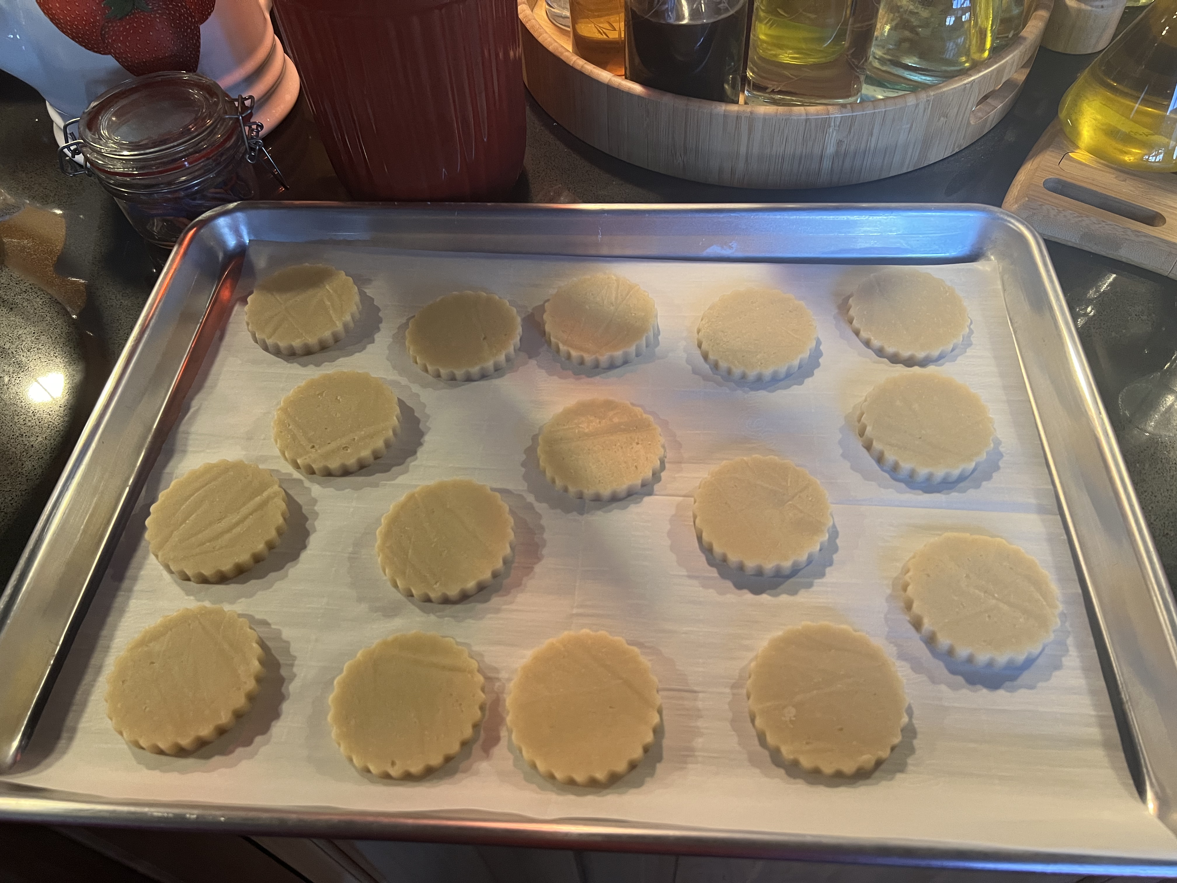 Homemade Chewy Sugar Cookies