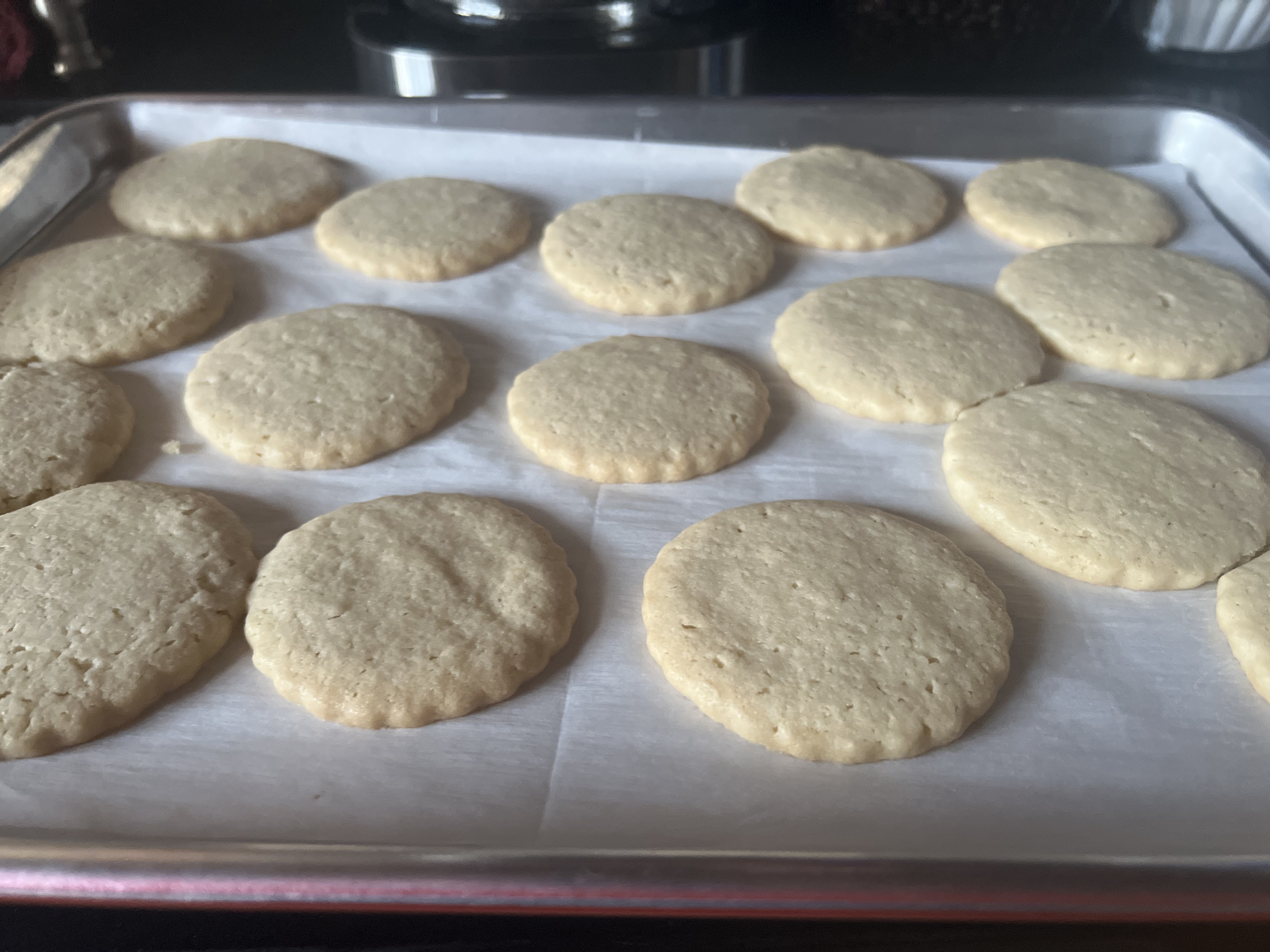 Homemade Chewy Sugar Cookies