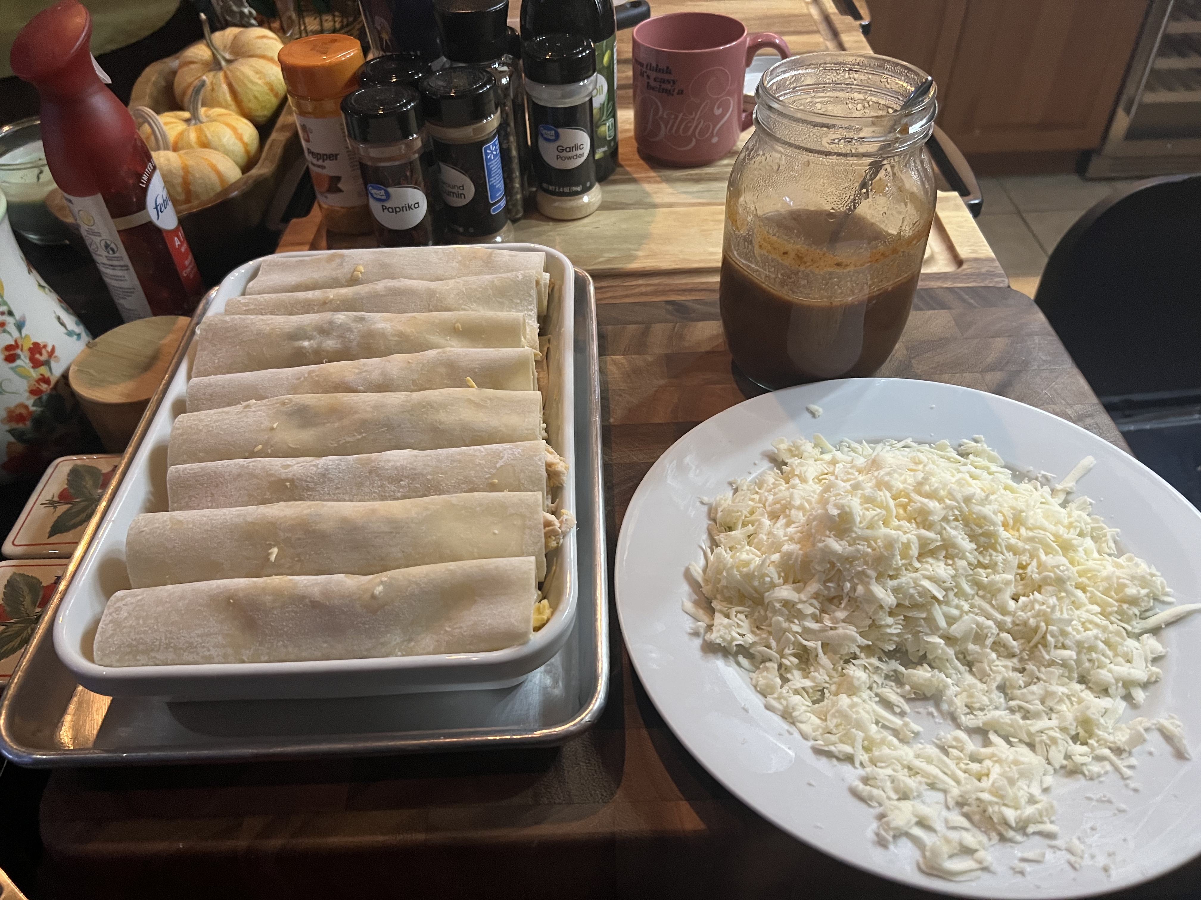 Chicken Enchiladas