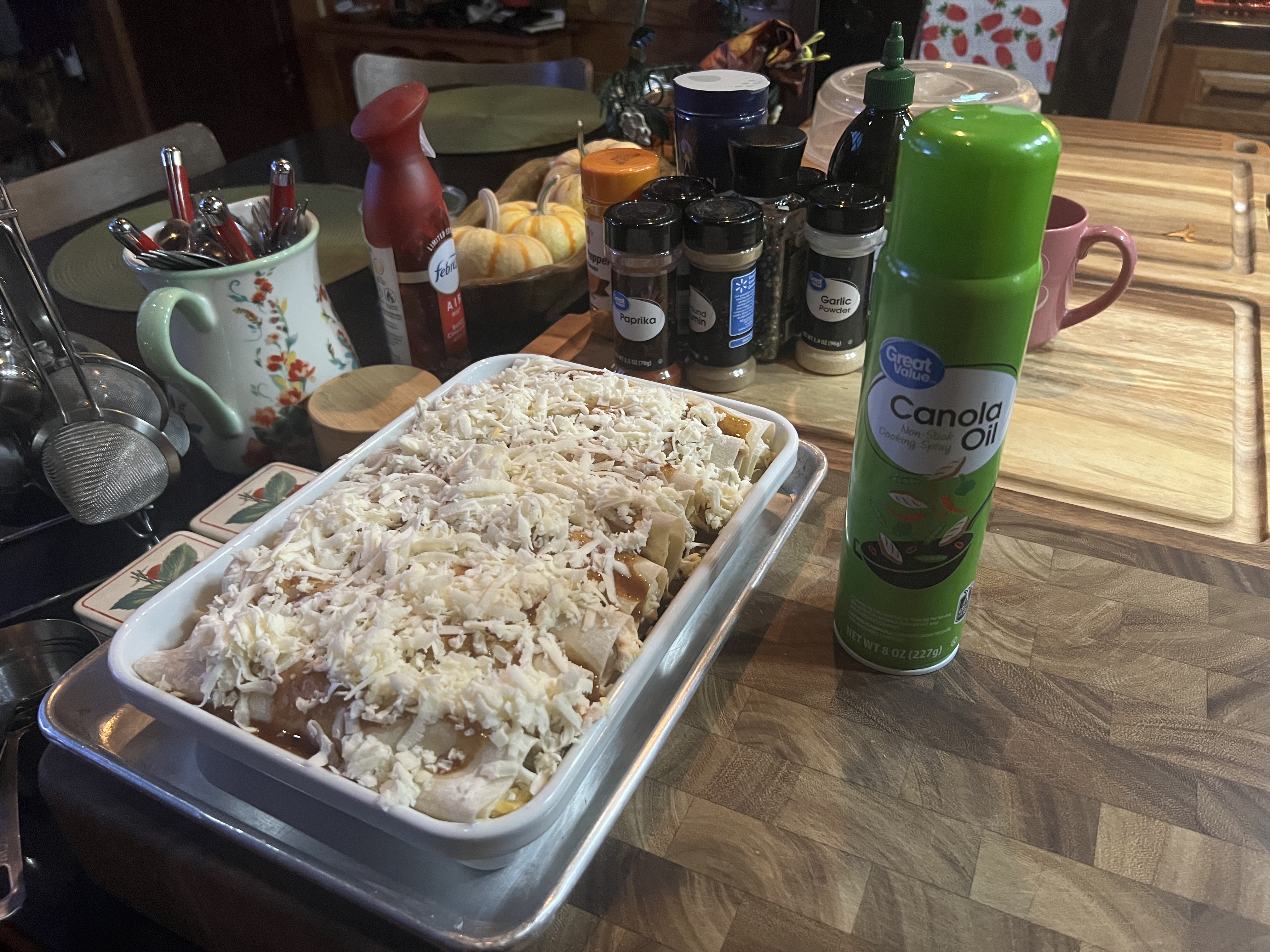 Chicken Enchiladas