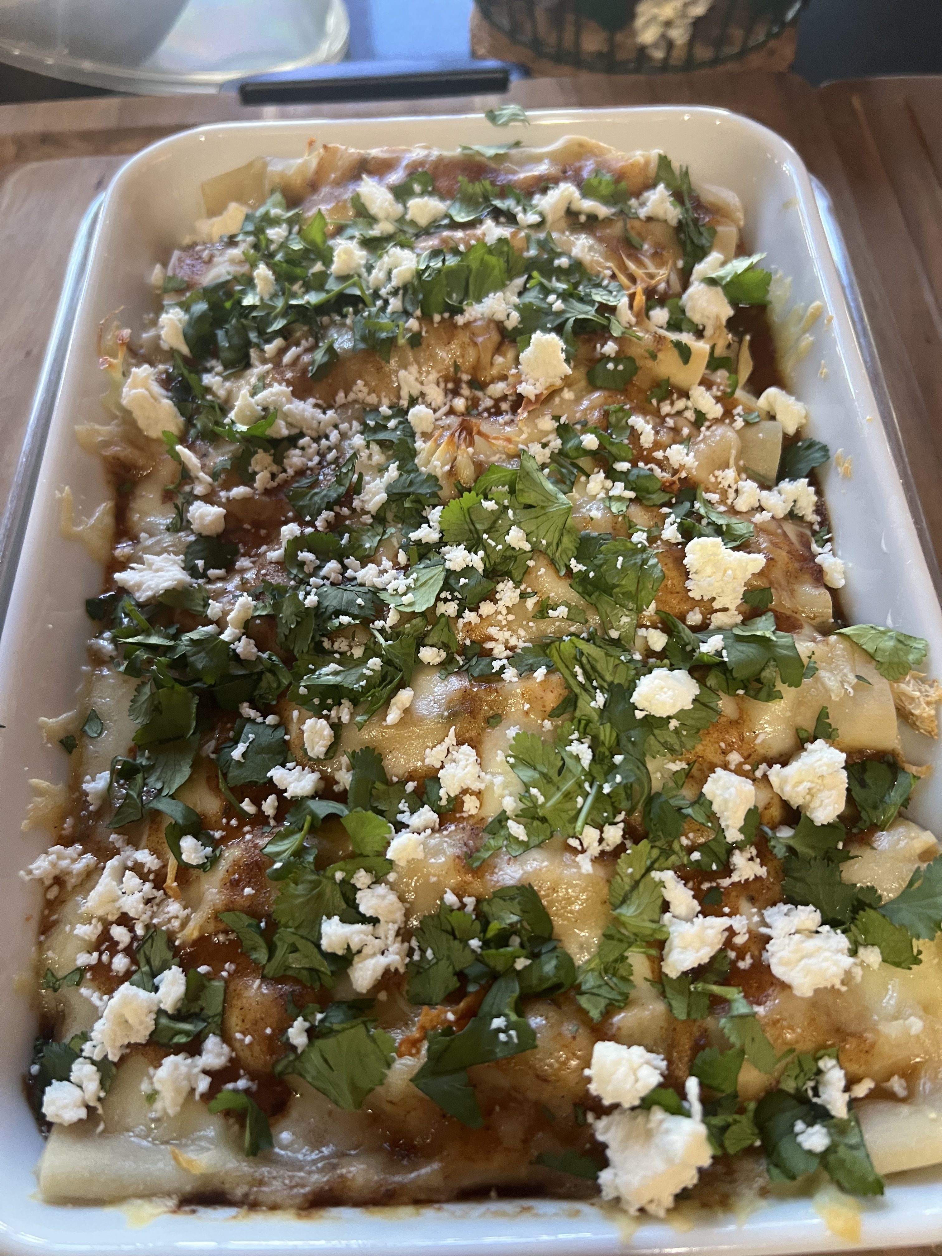 Chicken Enchiladas