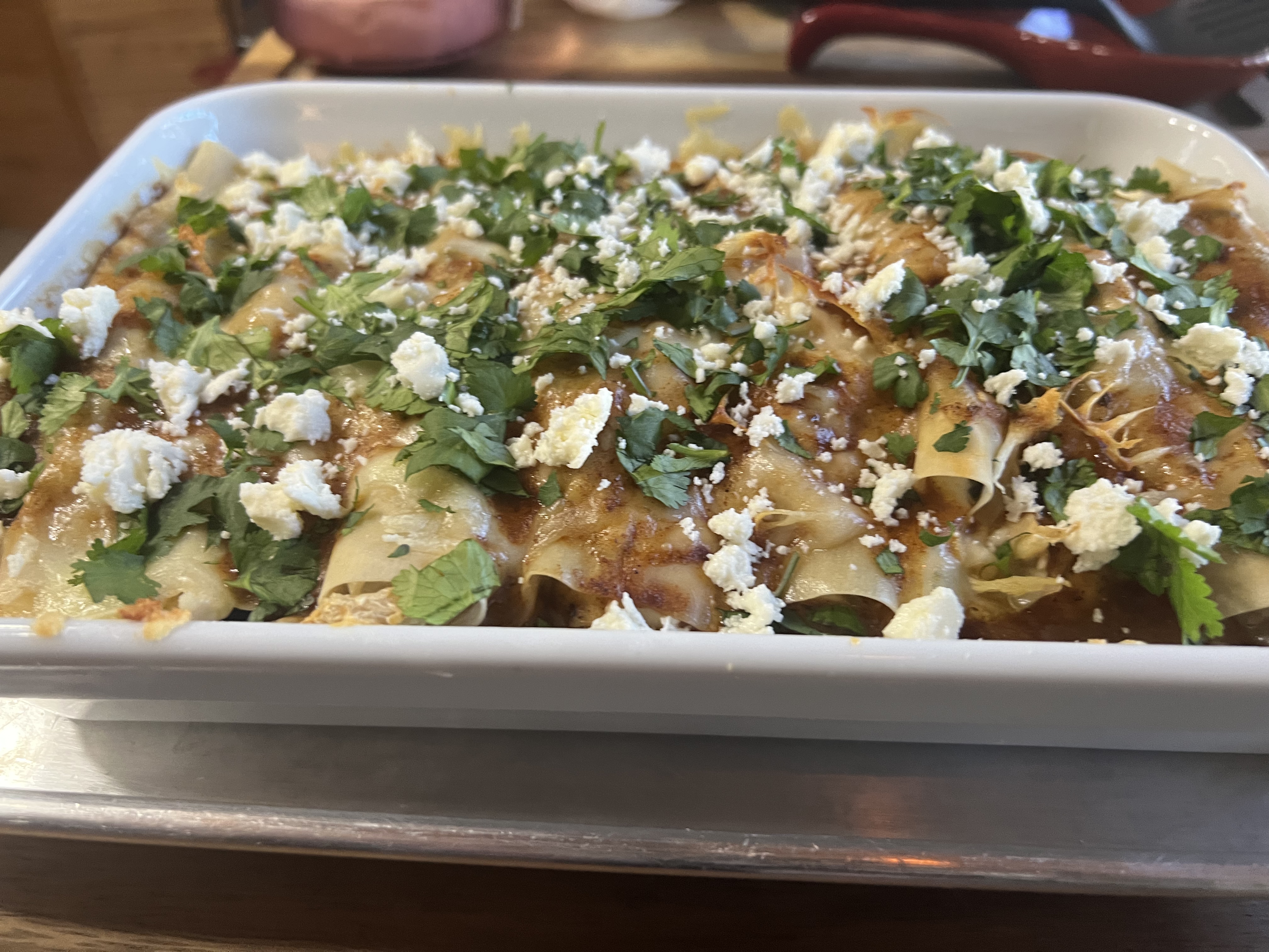 Chicken Enchiladas