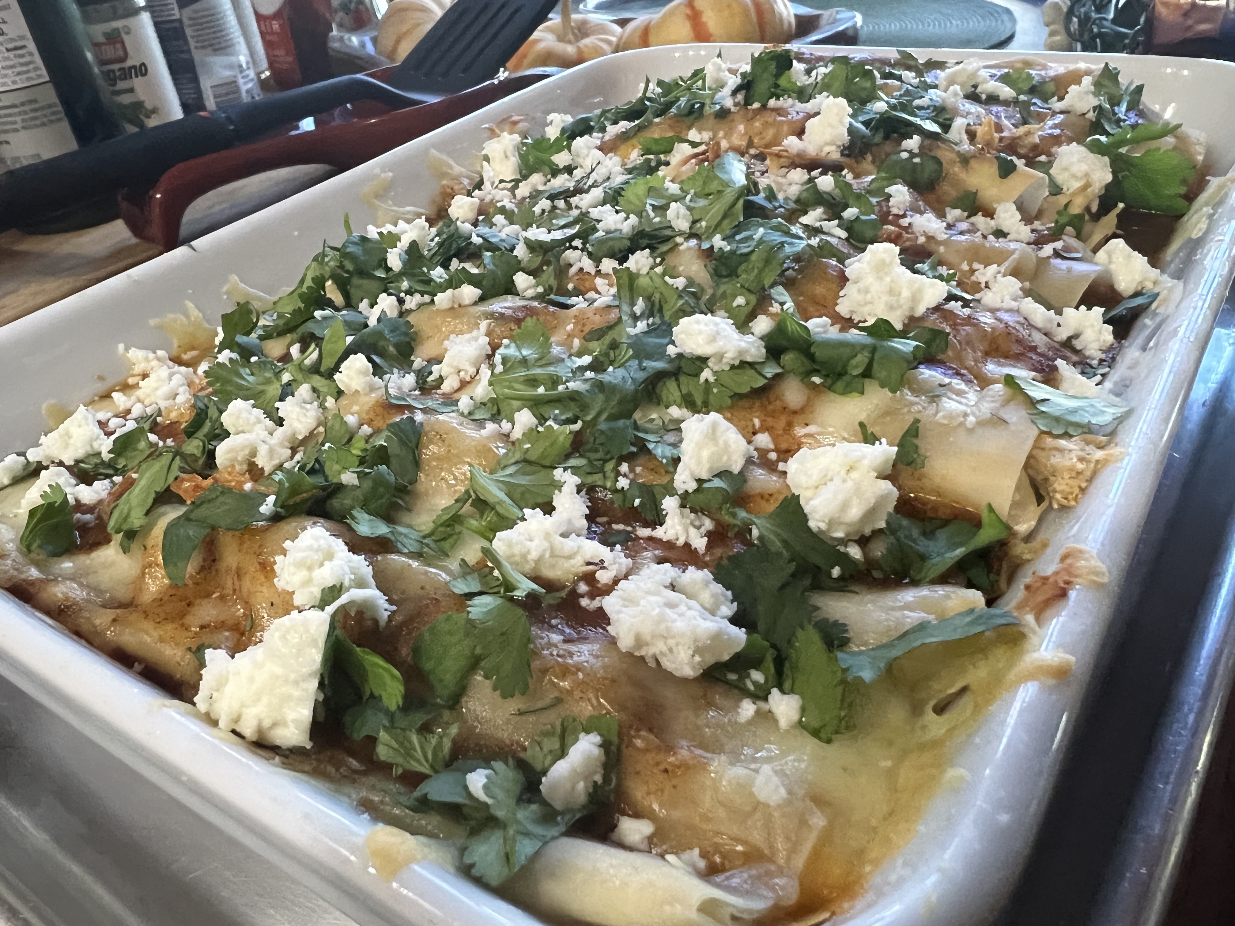 Chicken Enchiladas