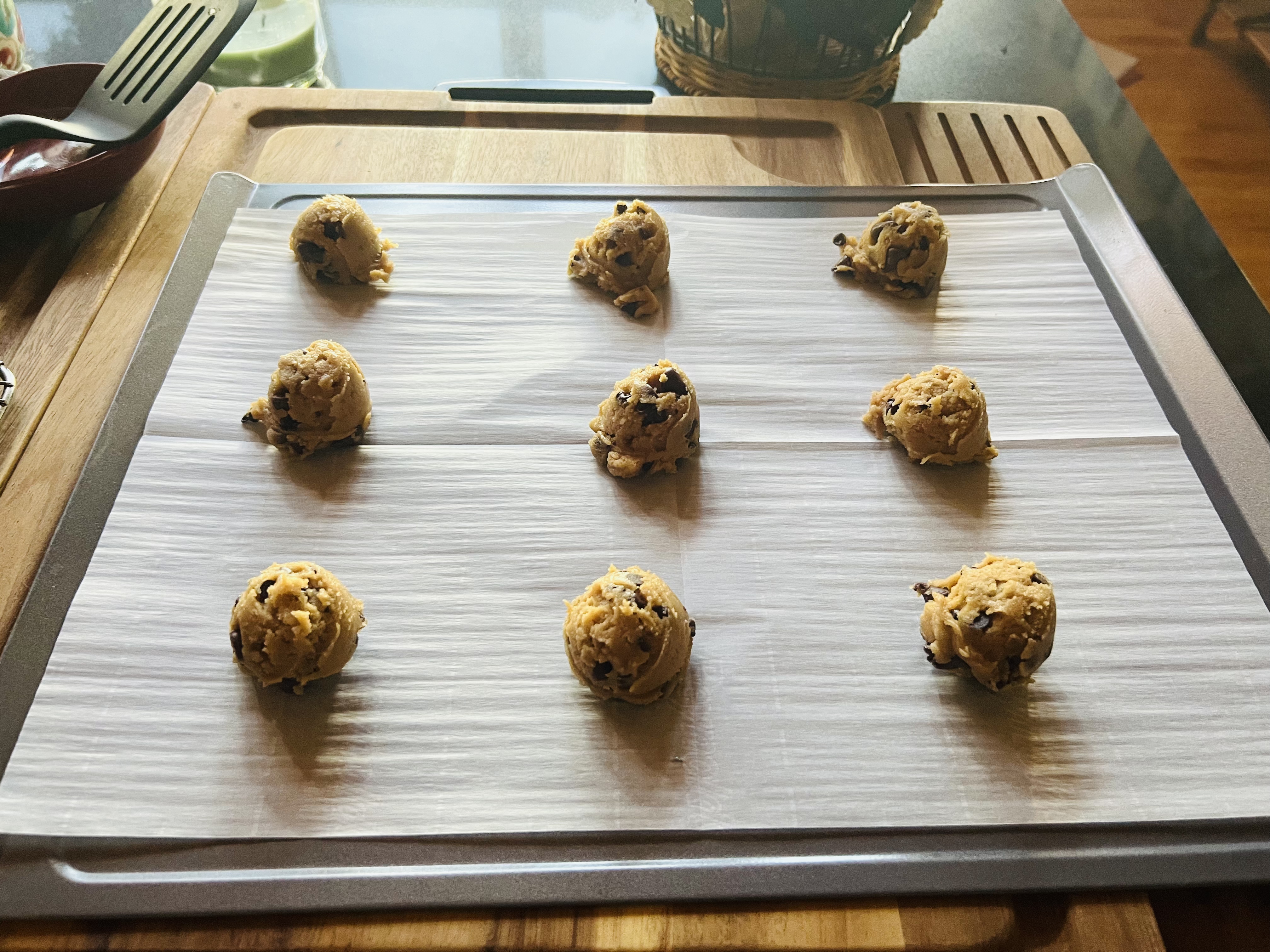 Thin And Chewy Chocolate Chip Cookies (