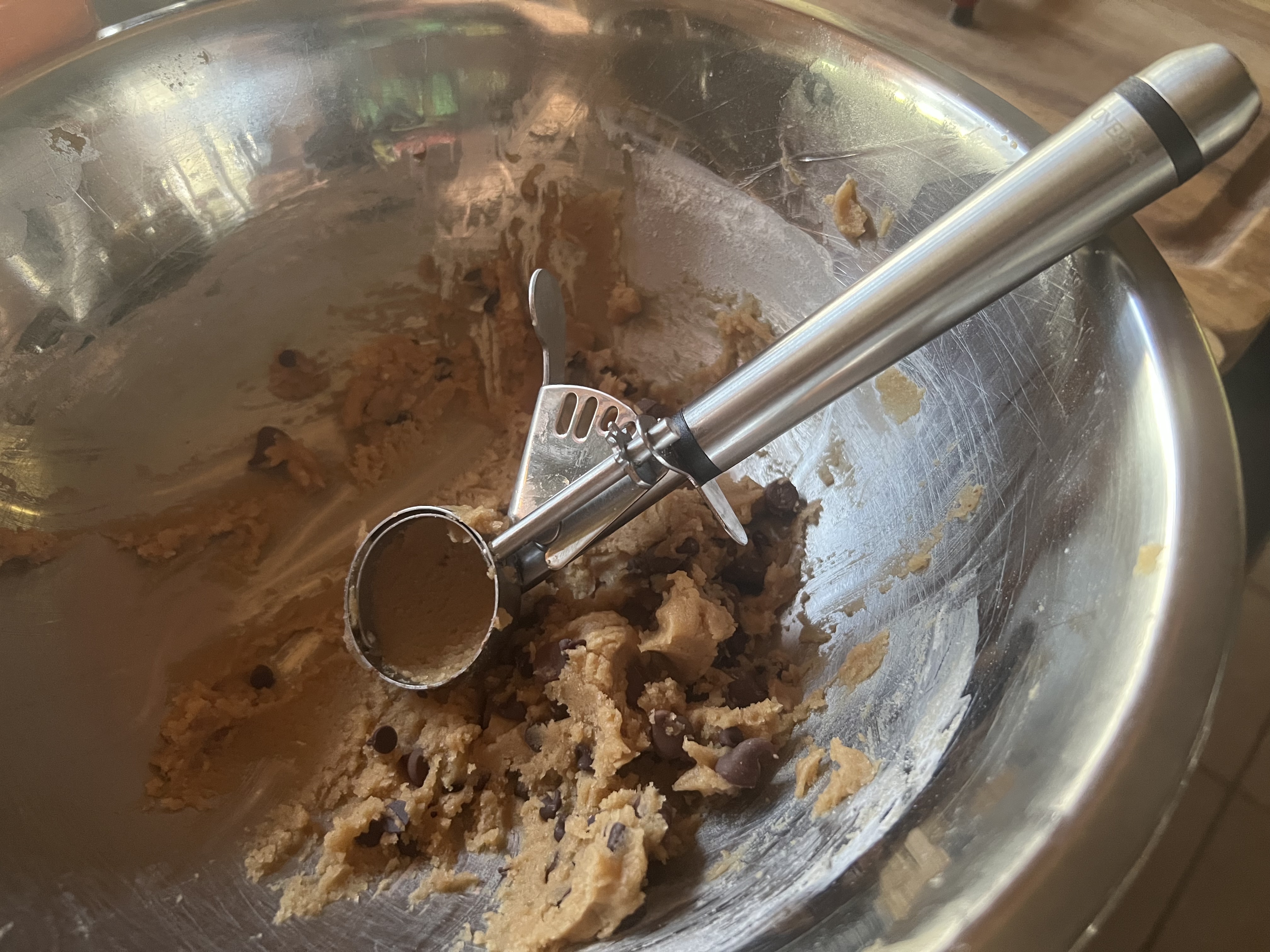 Thin And Chewy Chocolate Chip Cookies (