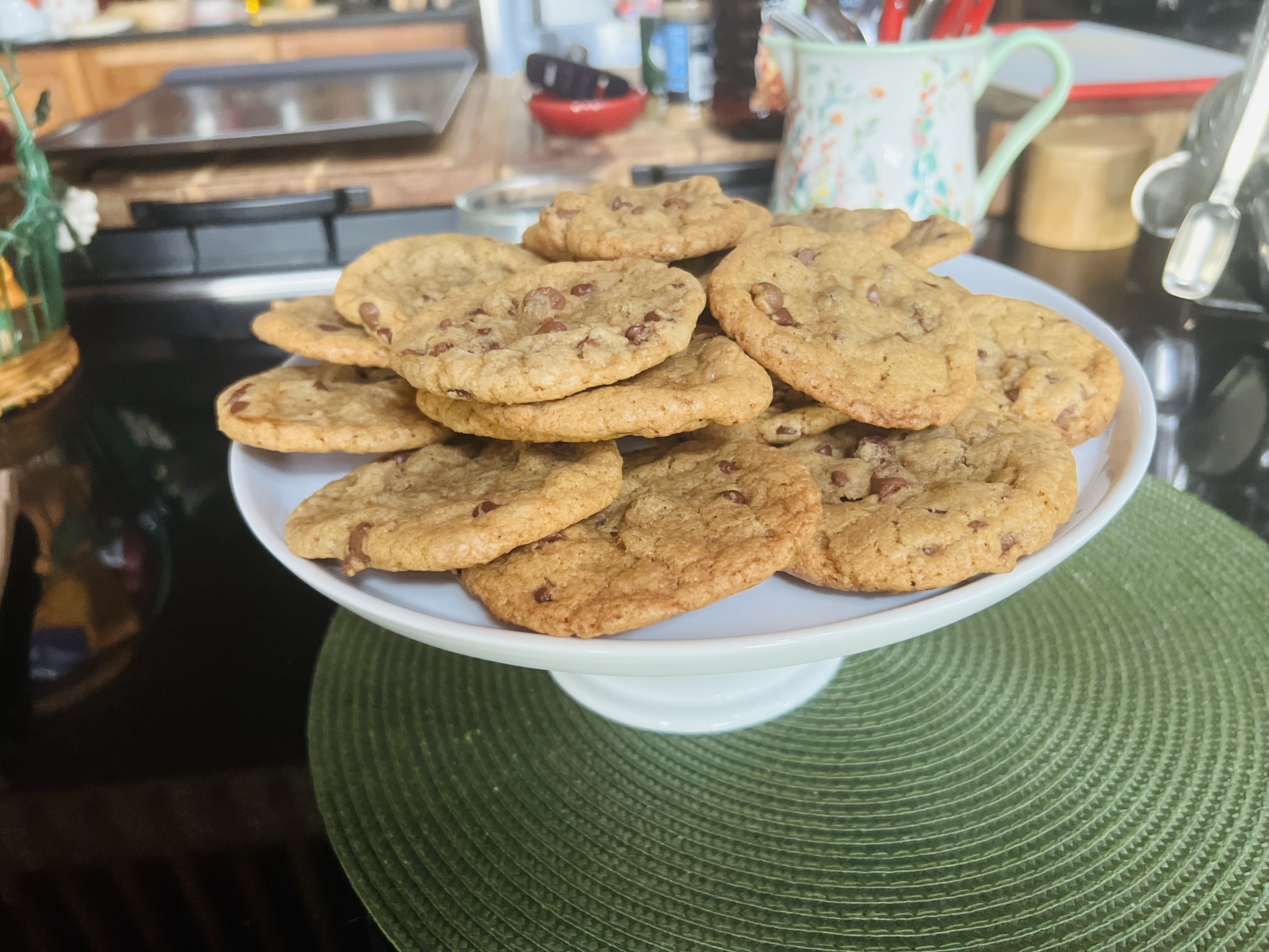 Thin And Chewy Chocolate Chip Cookies